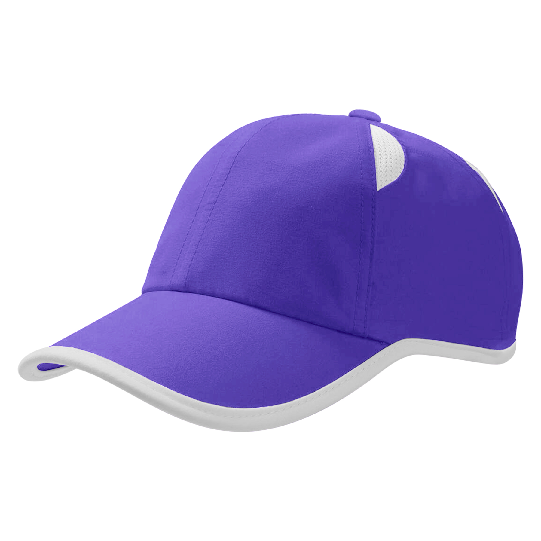 Embroidery Quick Dry Polyester Baseball Cap With Mesh Eyelets 6