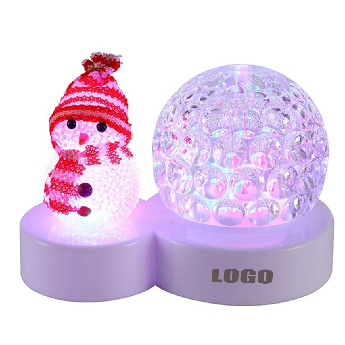 RGB Crystal Pineapple Night Light 2