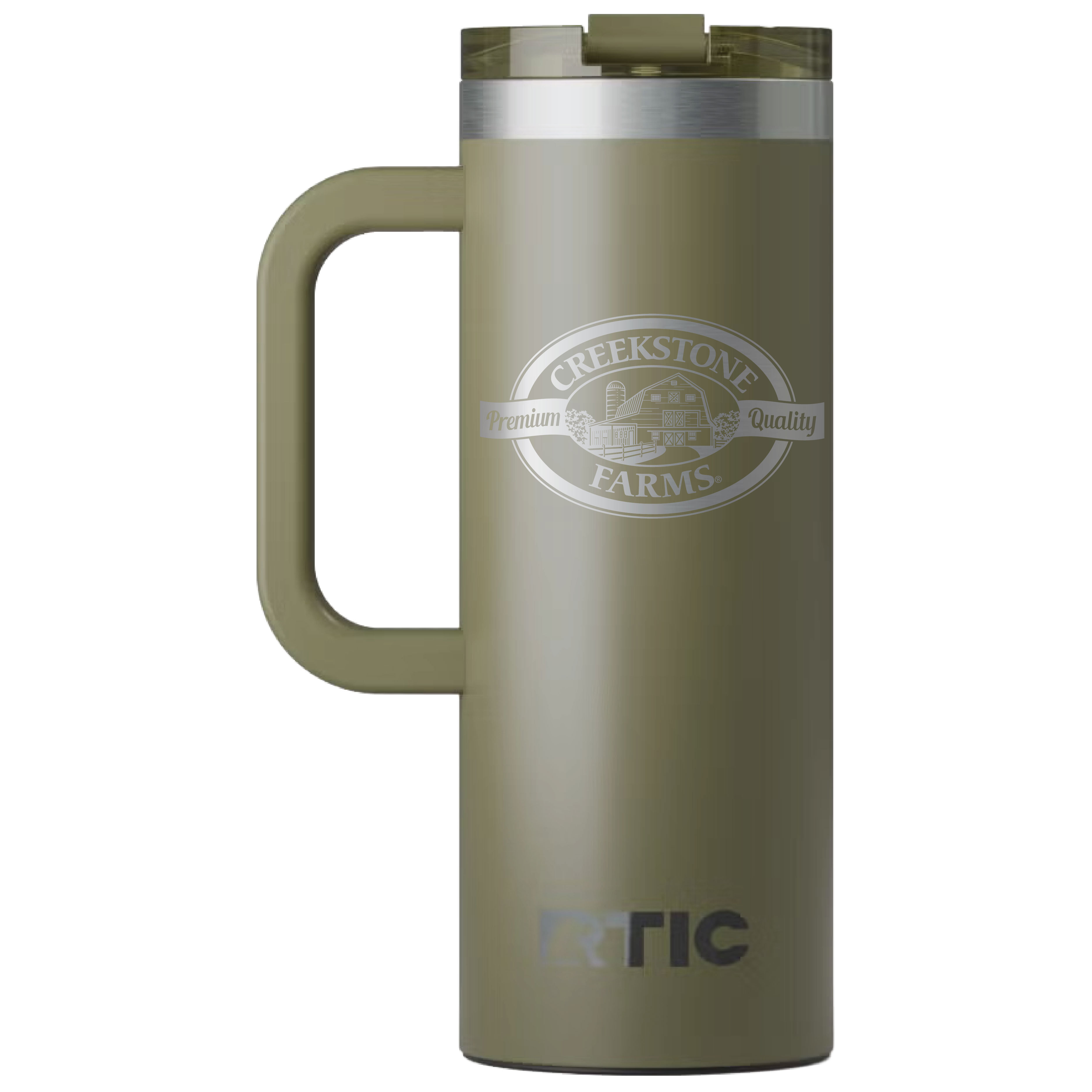 RTIC 20oz Ringed Stainless Steel Ceramic Lined Travel Mug 6