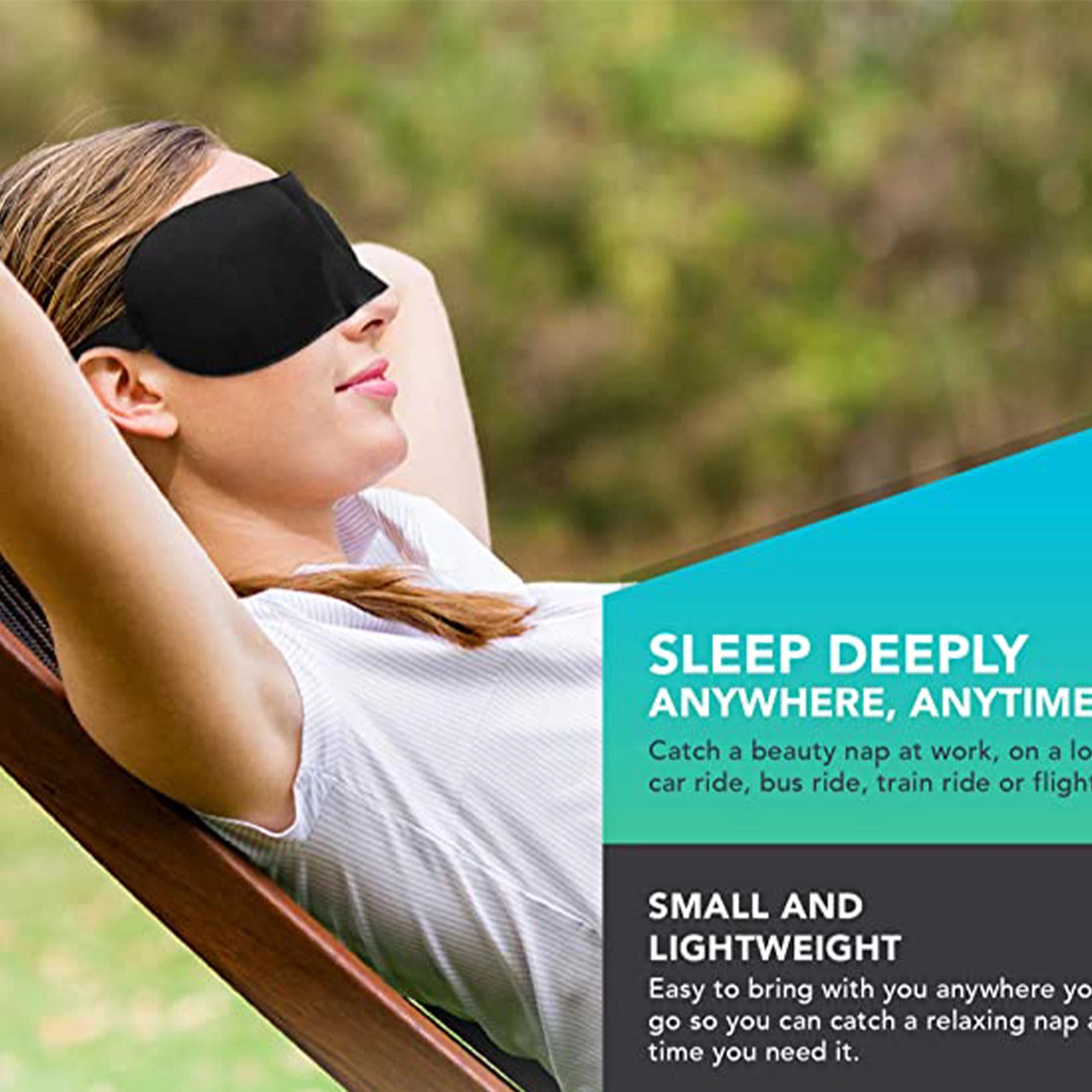 3D Contoured Shape Blindfold Mask 5