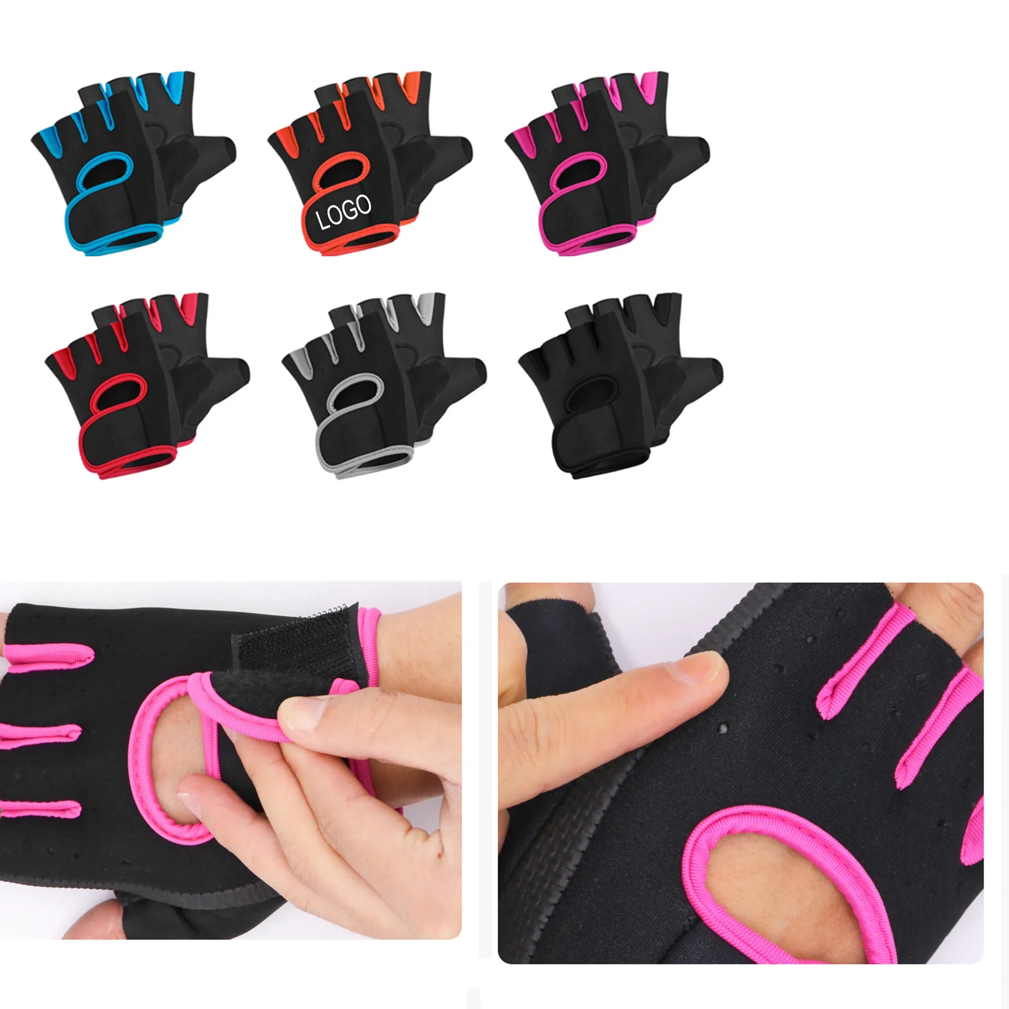 Fitness Exercise Half Finger Gloves 3