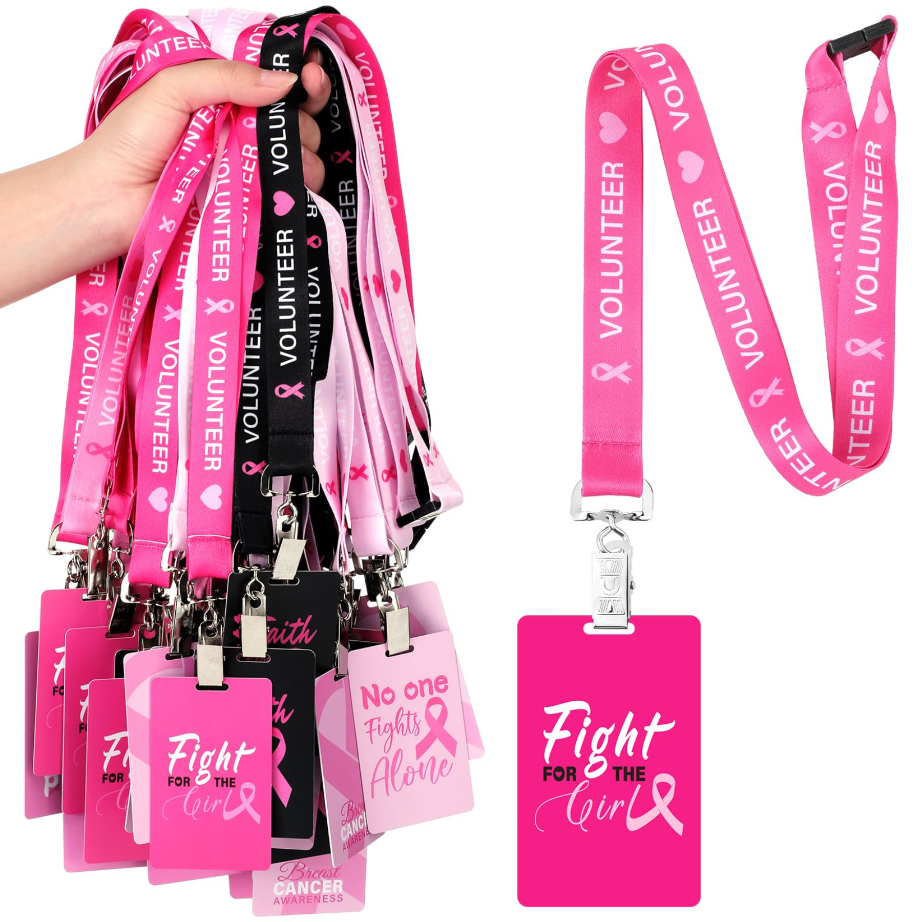Combo Sublimated Lanyard w/ PVC Plastic ID Card 2