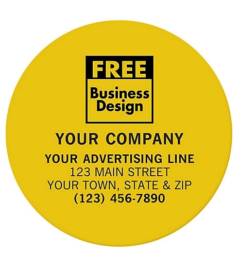 Labels - Circle, Polyester Film Stock 1