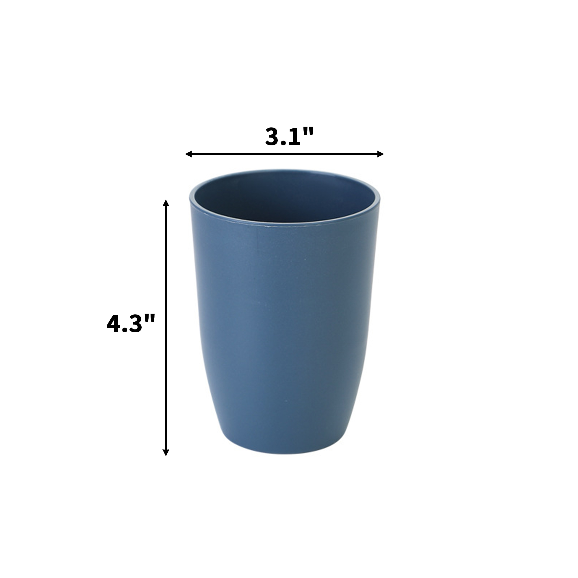 Household Drink Cup 3.1" x 4.3" 8