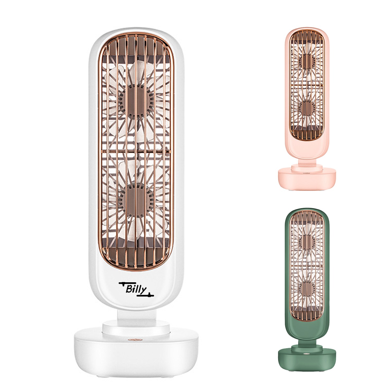 3 Speeds Adjustable Tower Table Fan 5