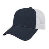 Cap America Two-Tone Trucker Mesh Back Cap 266