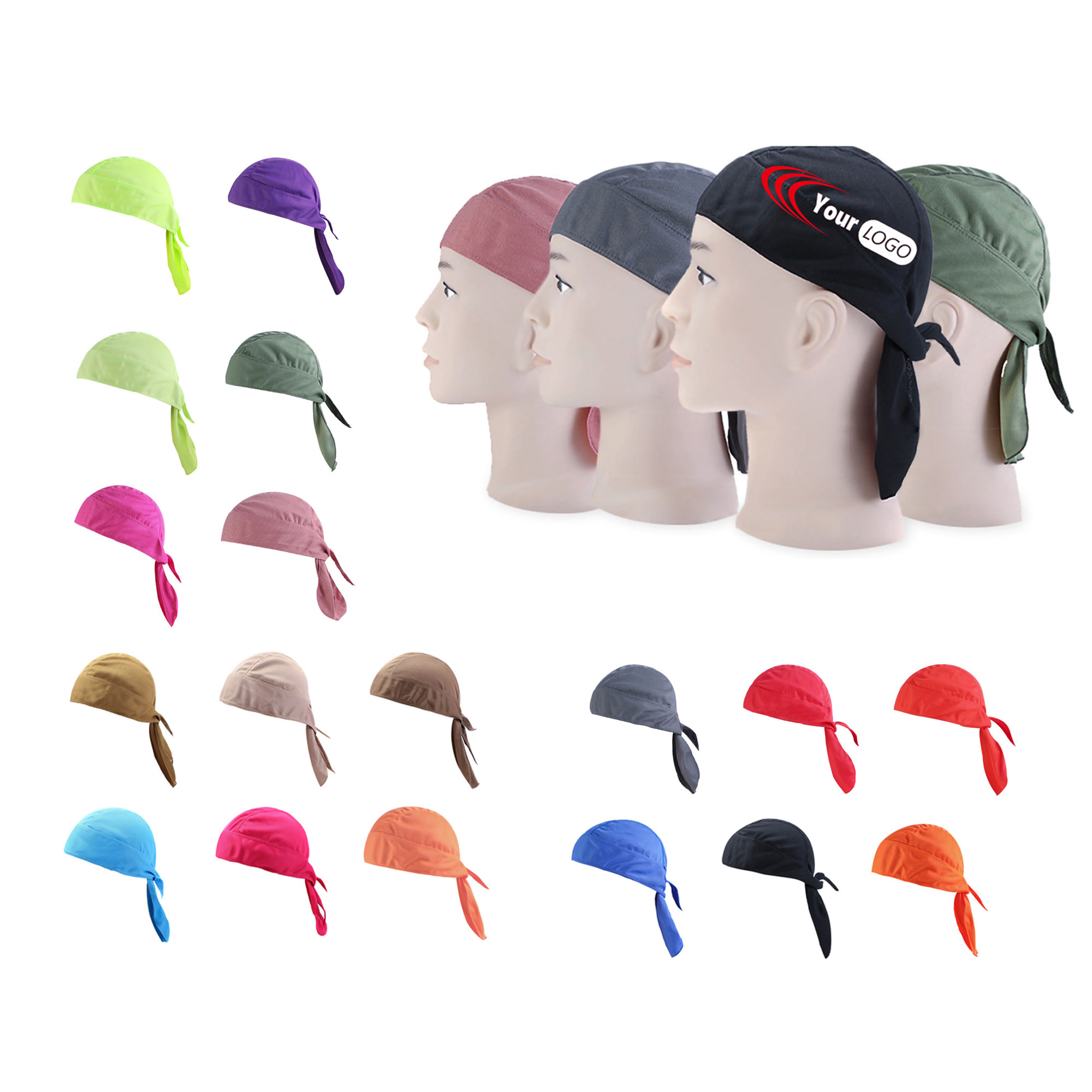 High-Quality Waves Headwraps Pirate Cap 11