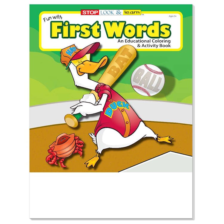 Fun with First Words Coloring & Activity Books 2
