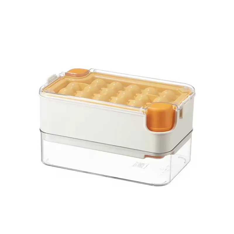 Ice Cube Tray with Lid and Bin 5