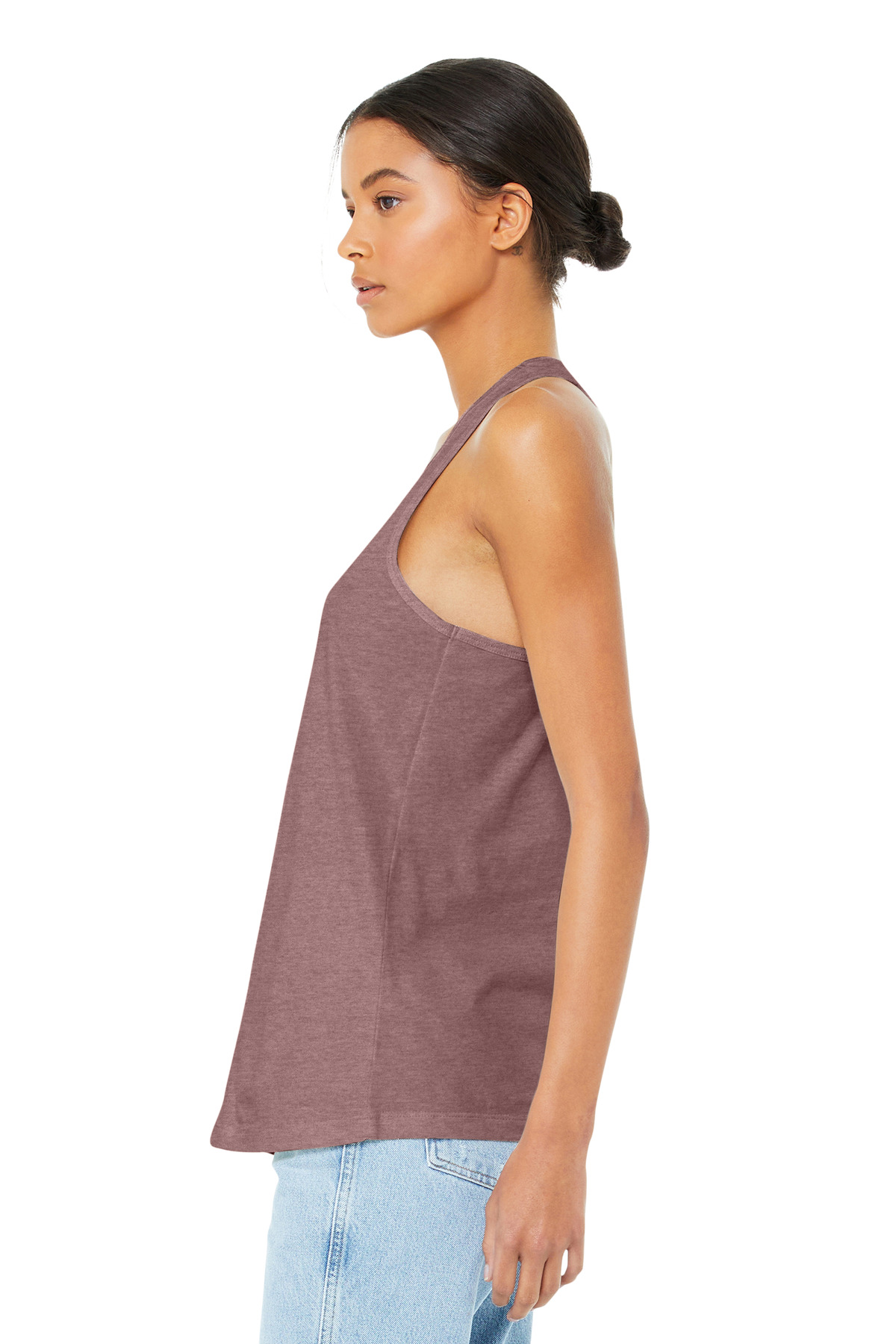 BELLA+CANVAS Women's Jersey Racerback Tank. BC6008 17
