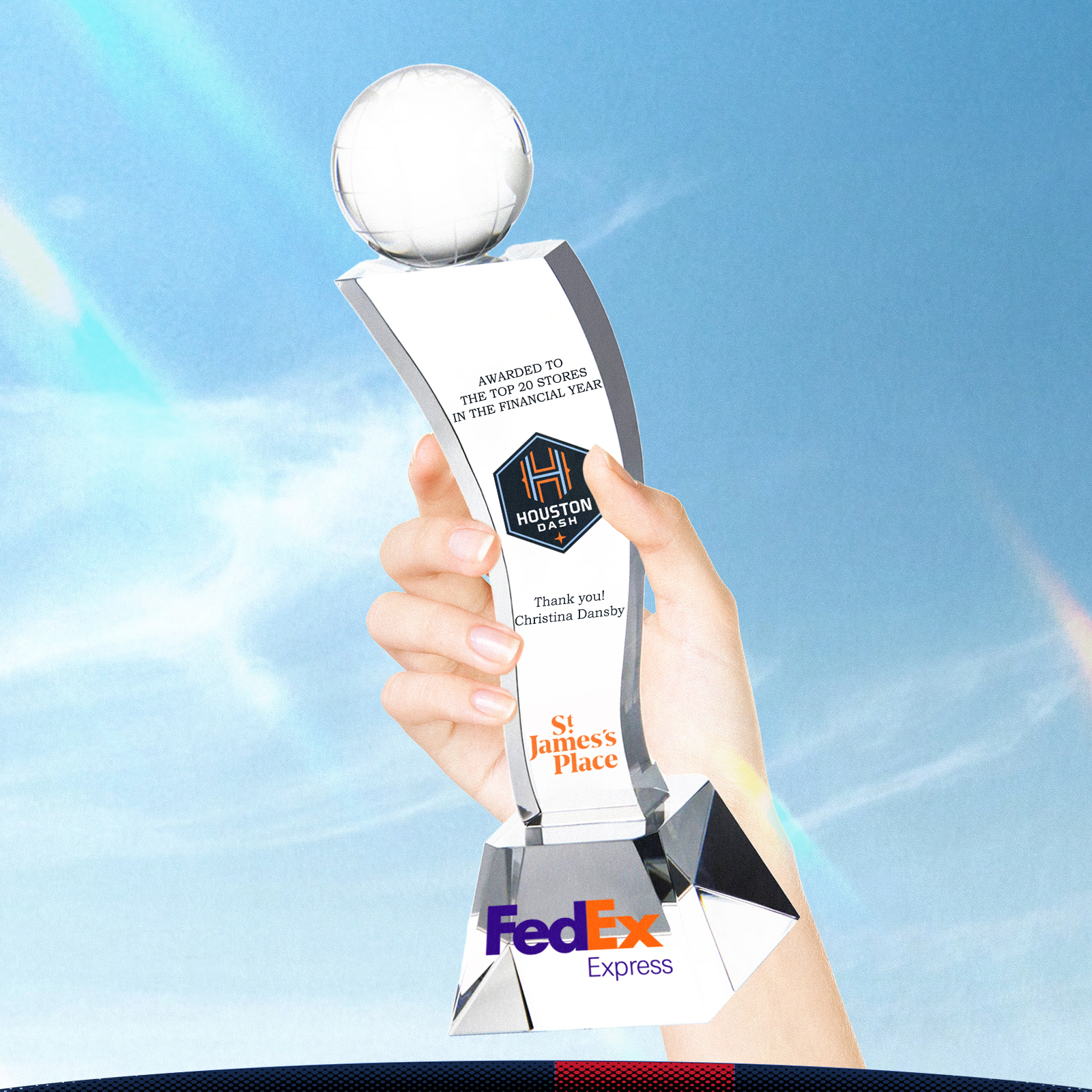 Fawne Elevated Sphere Award 5