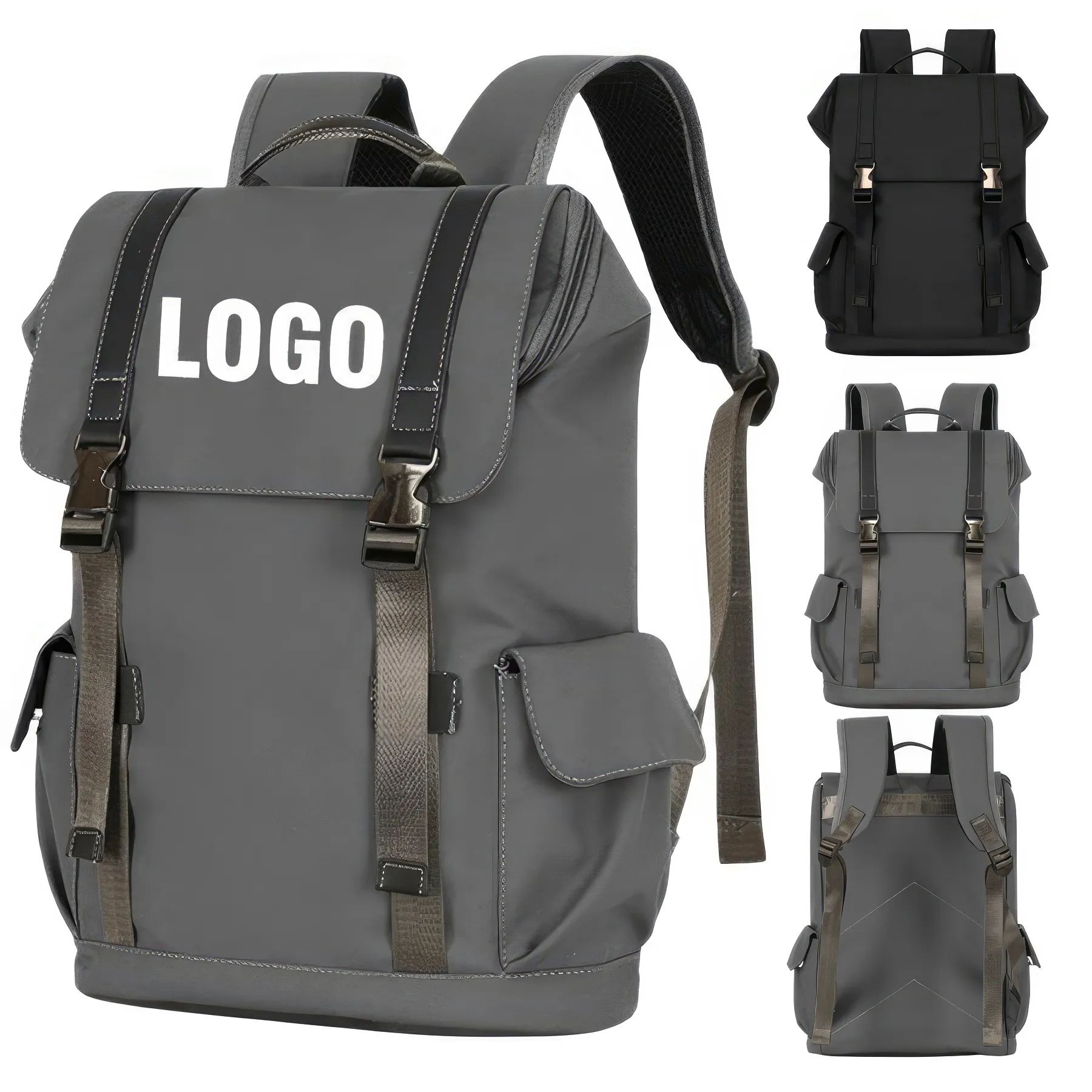 Custom Business Waterproof Laptop Backpack 1