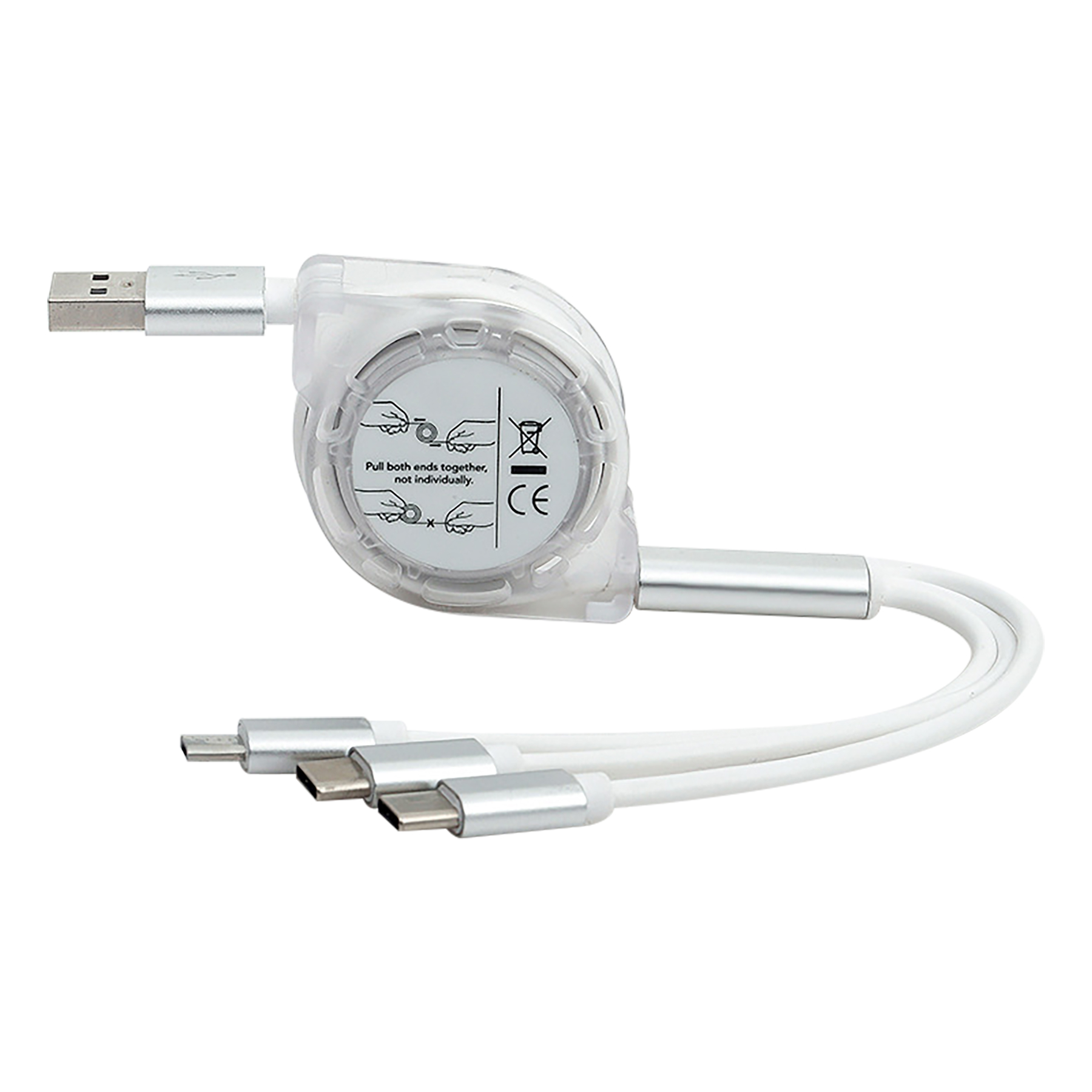 3-in-1 Multi Device Charger and USB Charging Cable 7