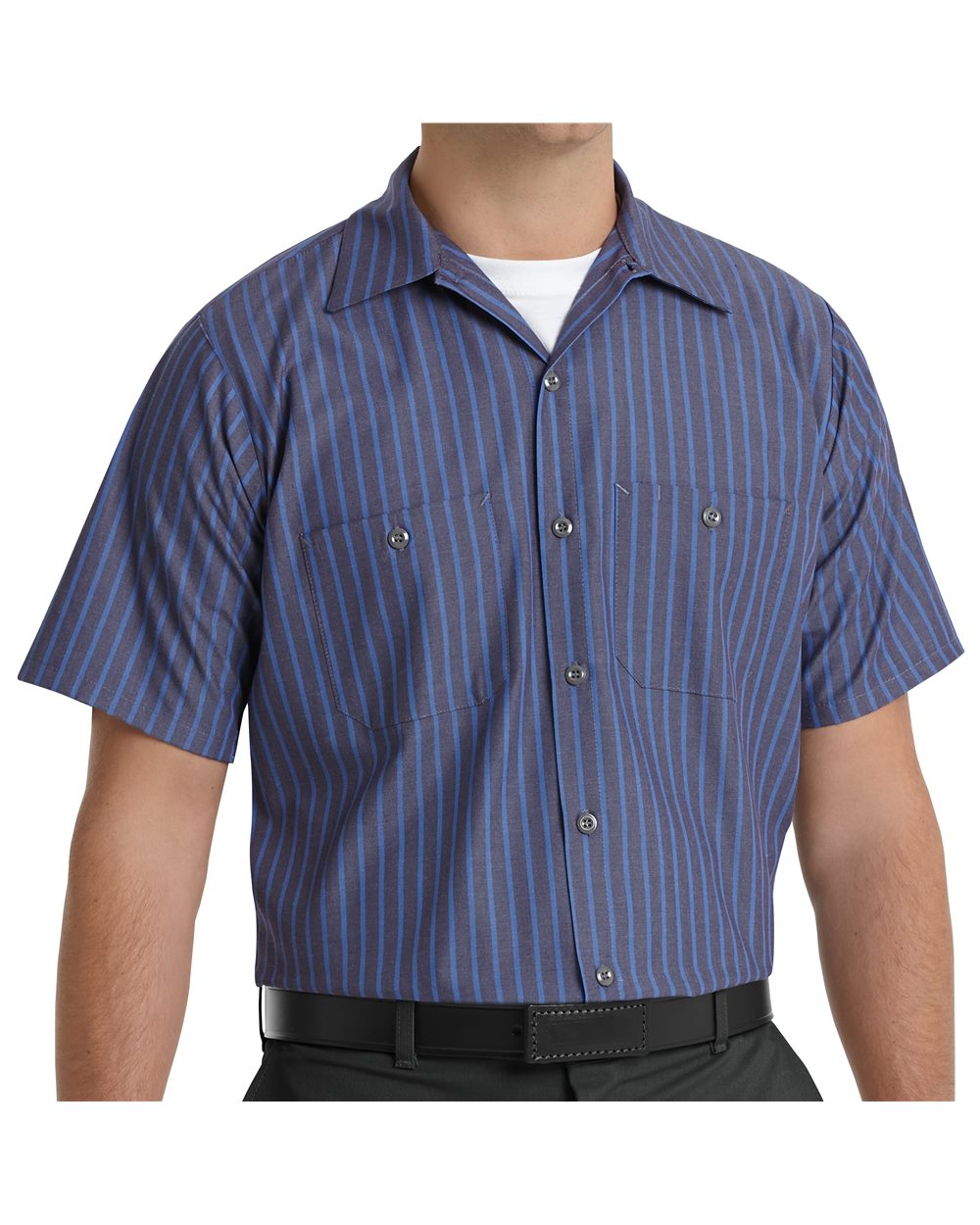Men's Tall Industrial Short Sleeve Work Shirt - SP24T 41
