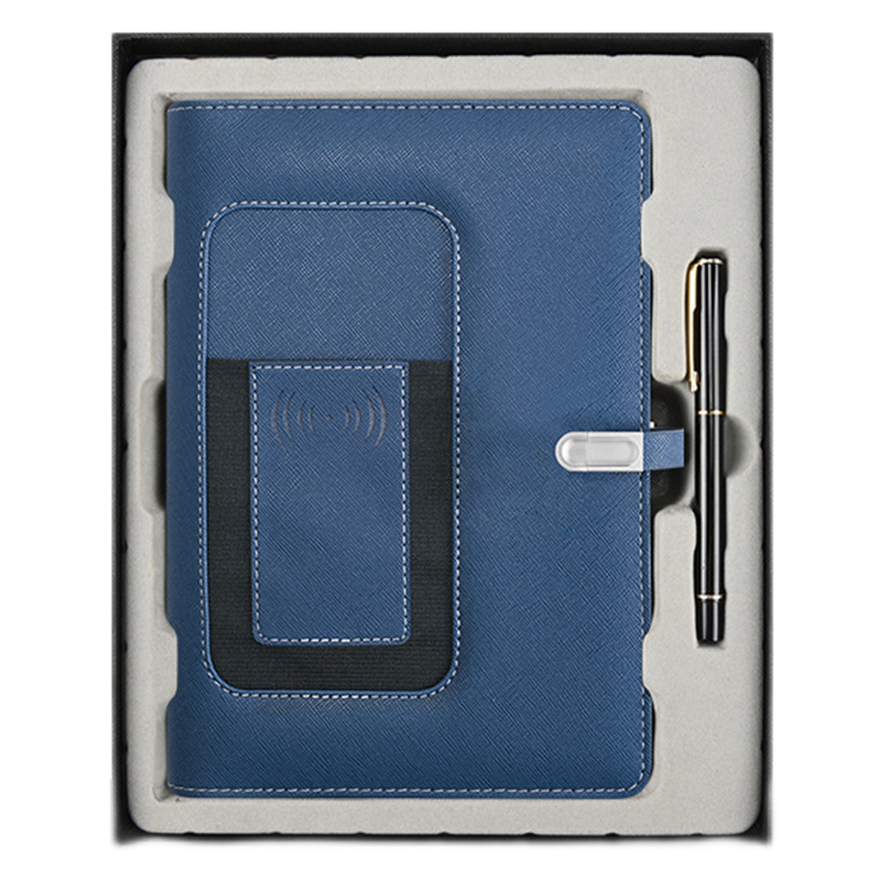 Multi-Functional Wireless Charging Notebook 1