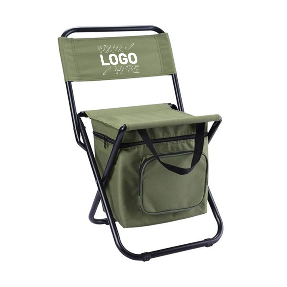 Folding Camp Chair Collapsible Steel Frame High Back 5