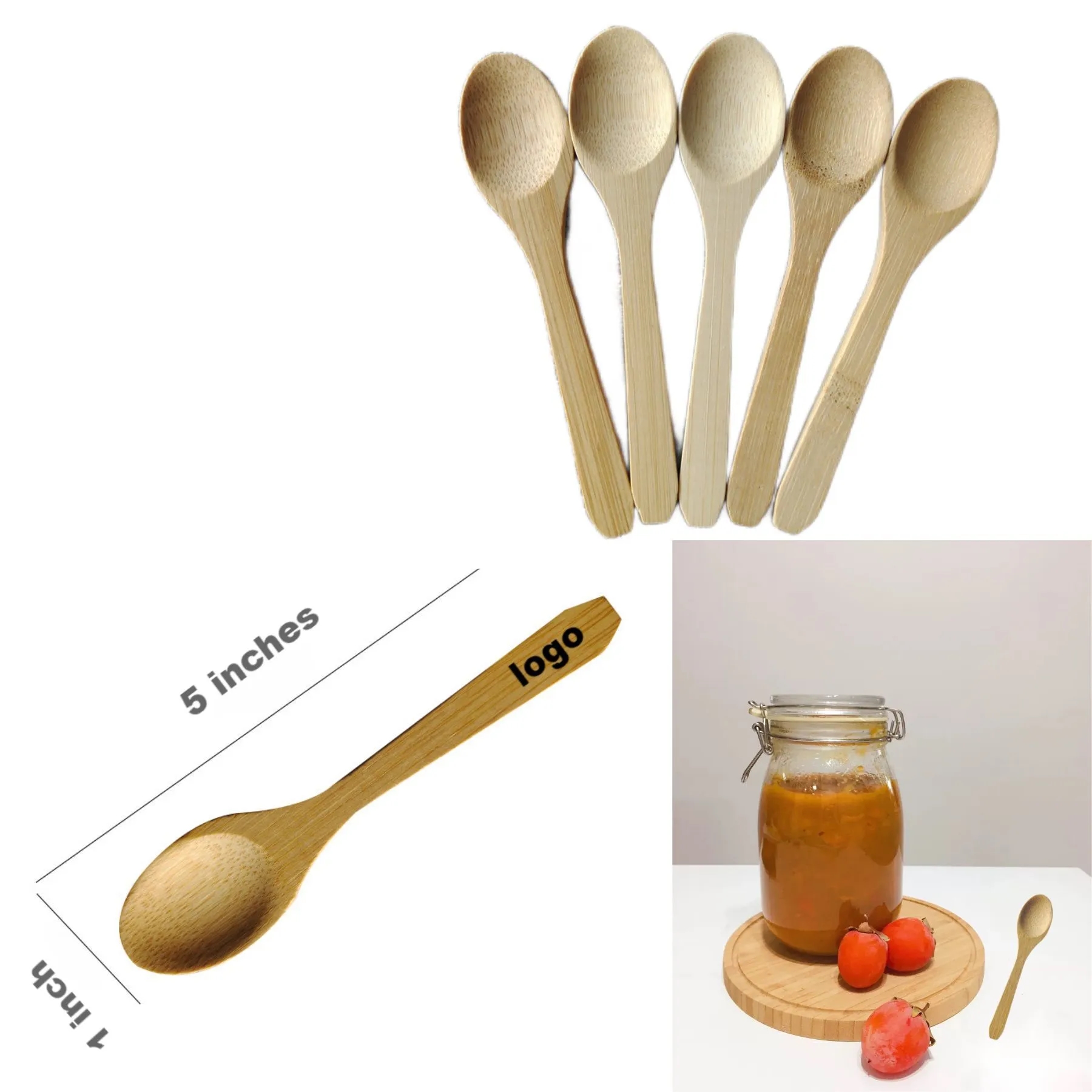 Carbonized Bamboo Spoon 4