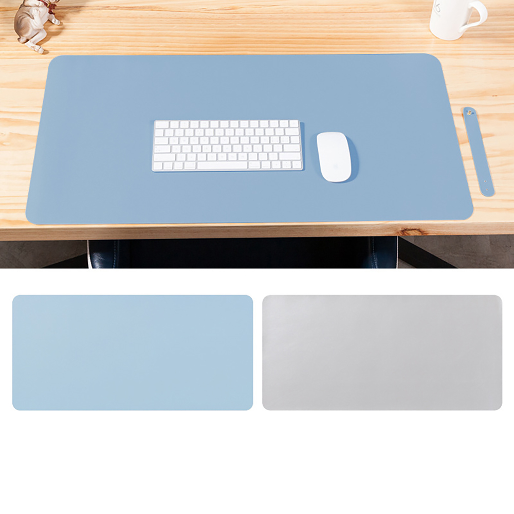 Double Side Leather Desk Mouse Pad 4
