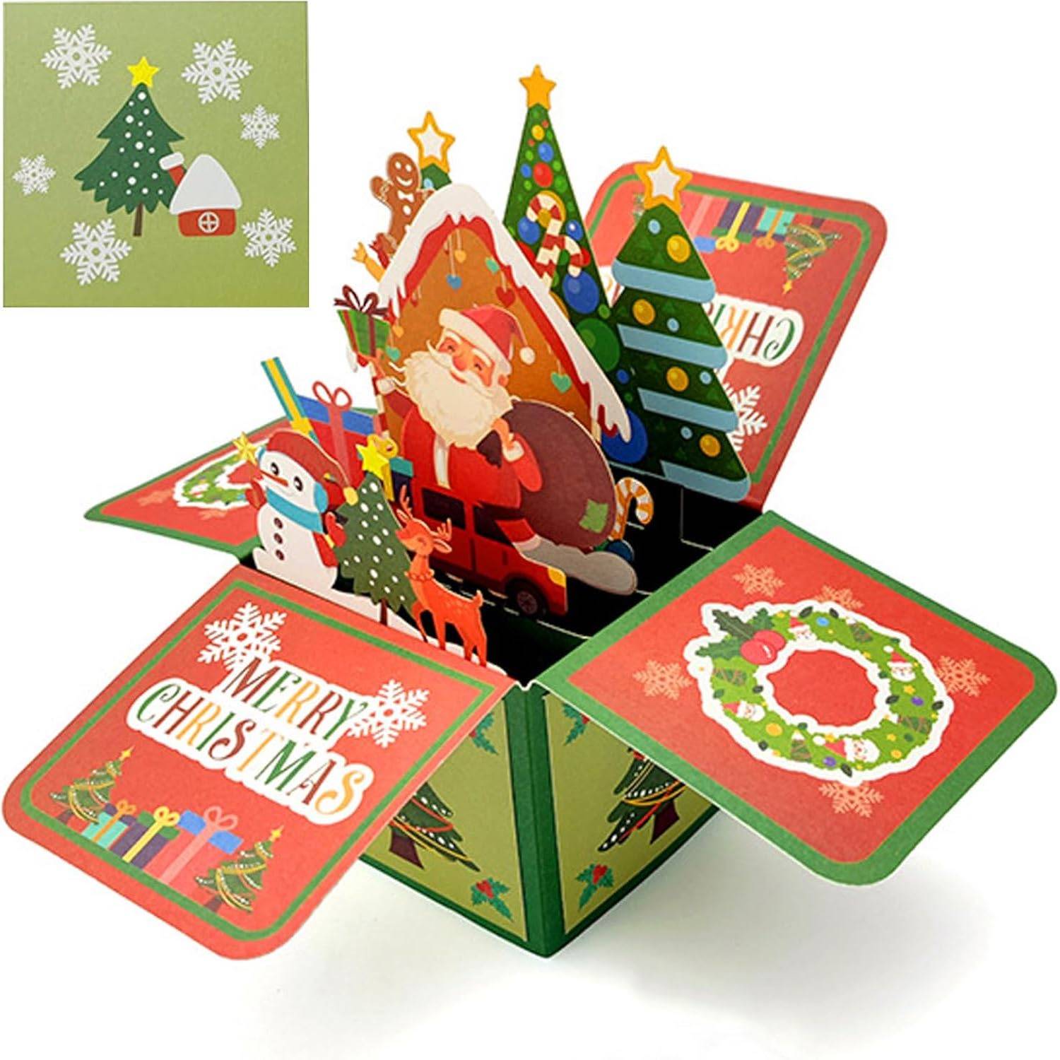 Christmas 3D Pop Up Greeting Card 3
