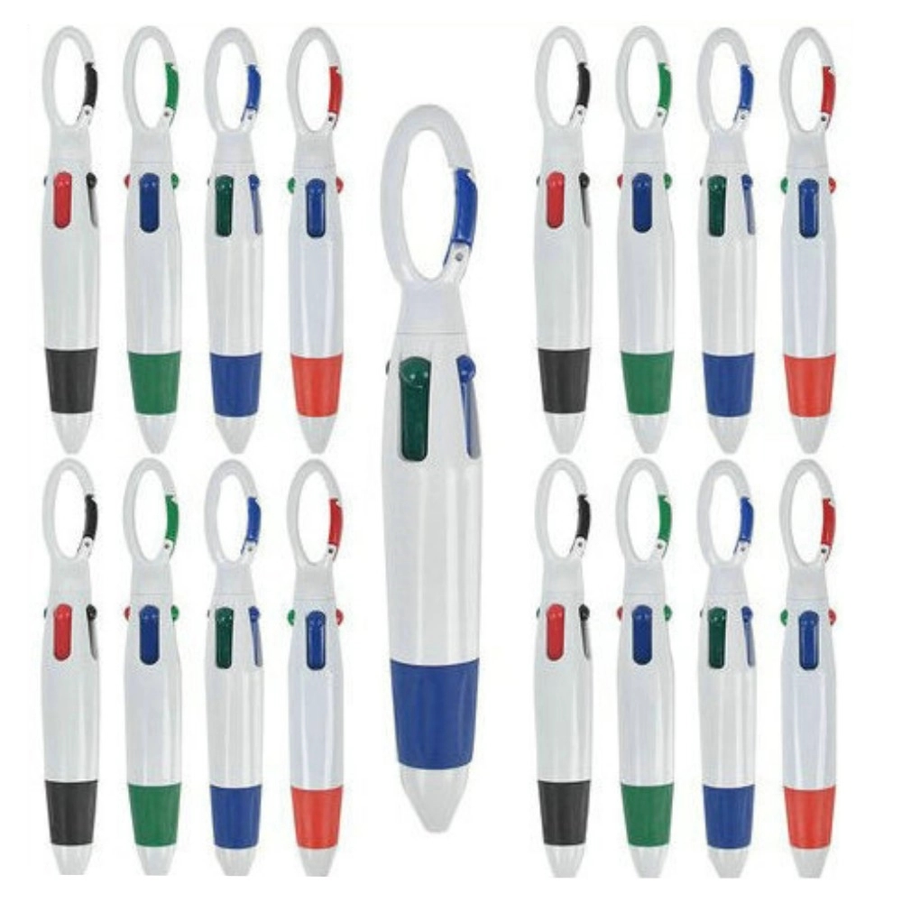 4 Color Ink Pen with Clip 3