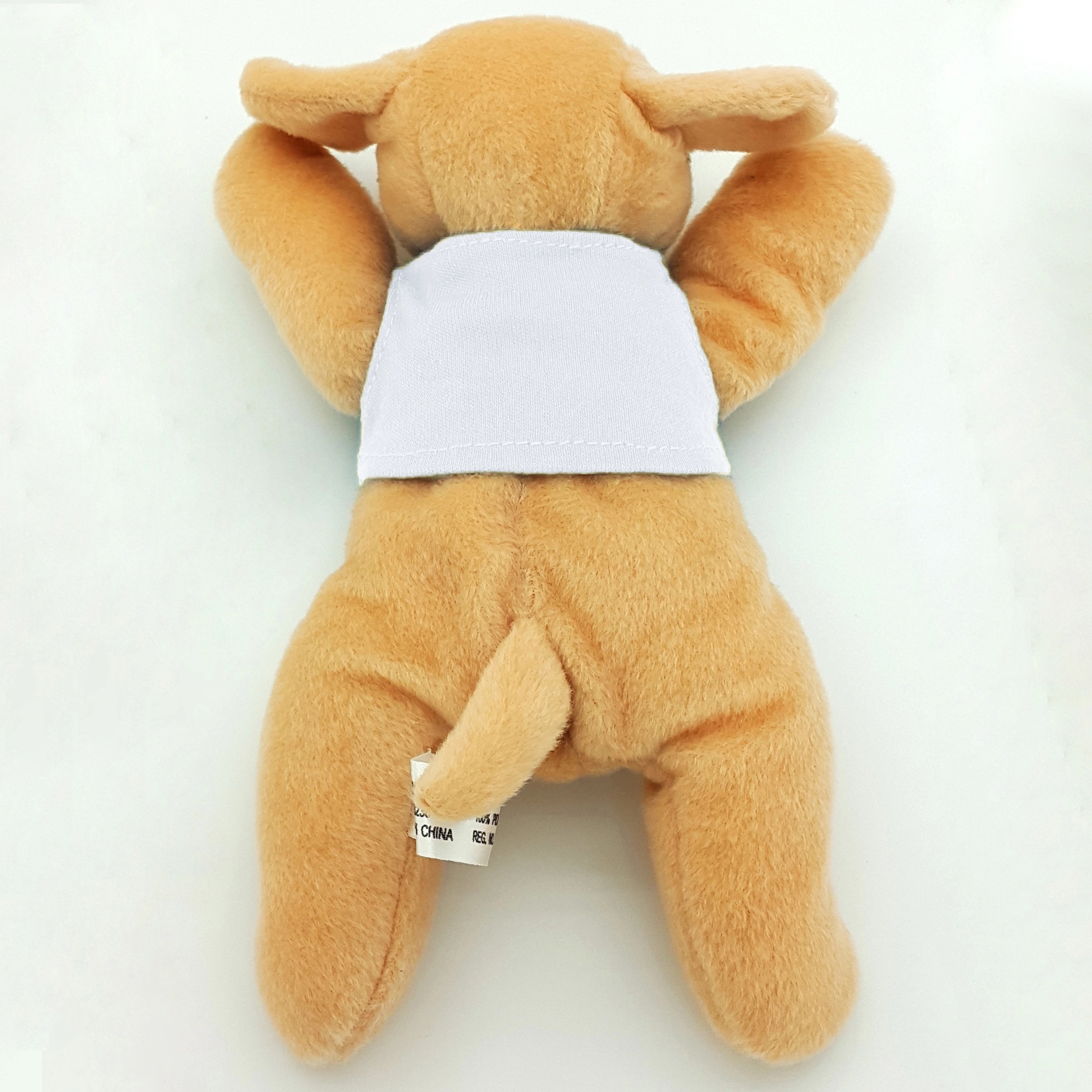 8" Laying Down Beanie Dog 14