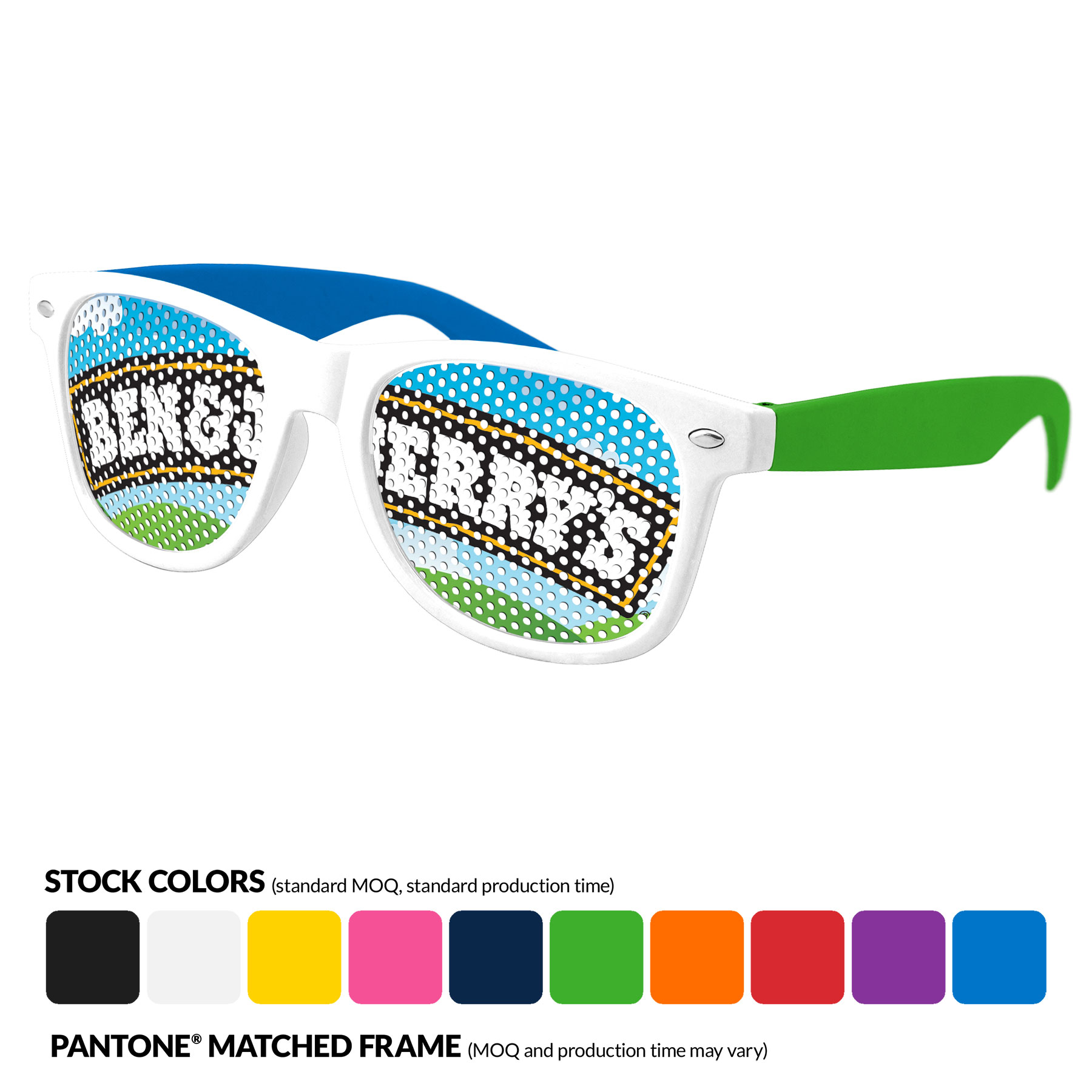 3-Tone Retro Pinhole Sunglasses 9