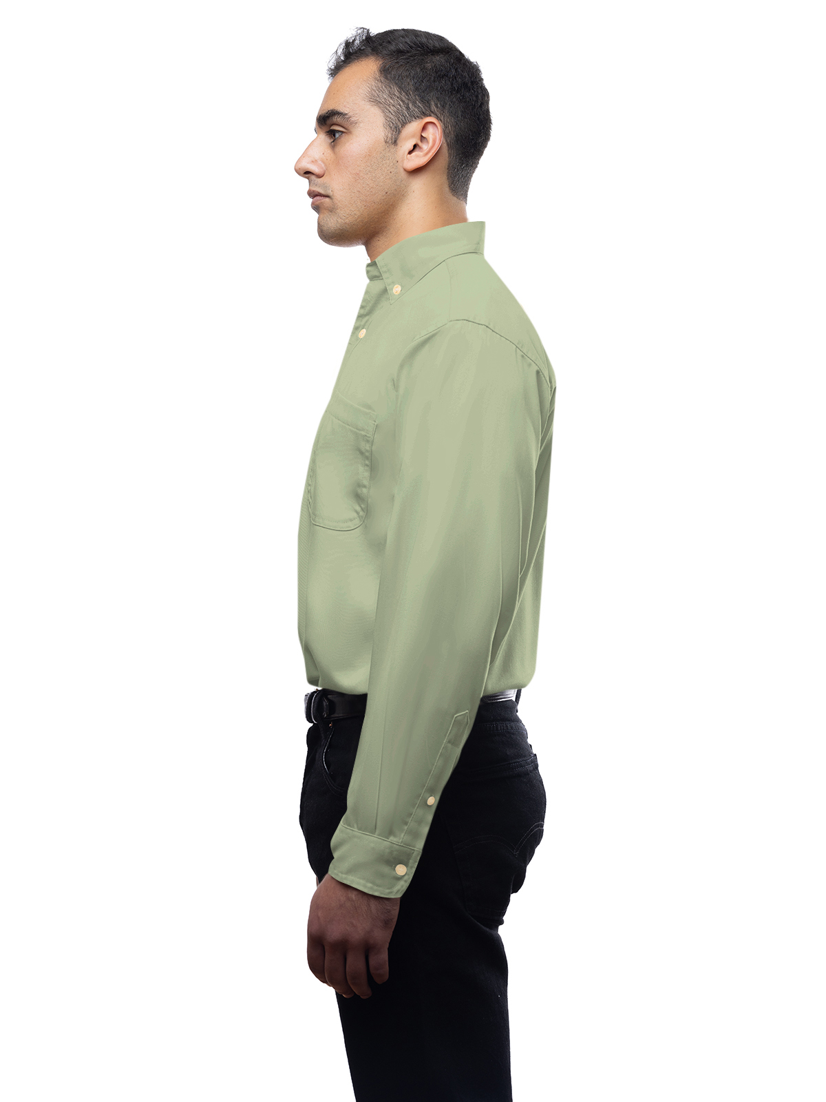 Blue Generation - Men's 1-Pocket Superblend Poplin Shirt 66
