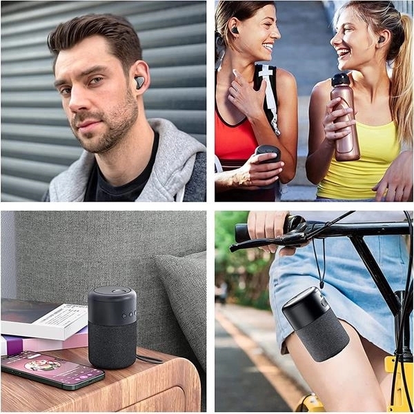 New Arrival Unique Design Bluetooth Speaker With Earbuds 9