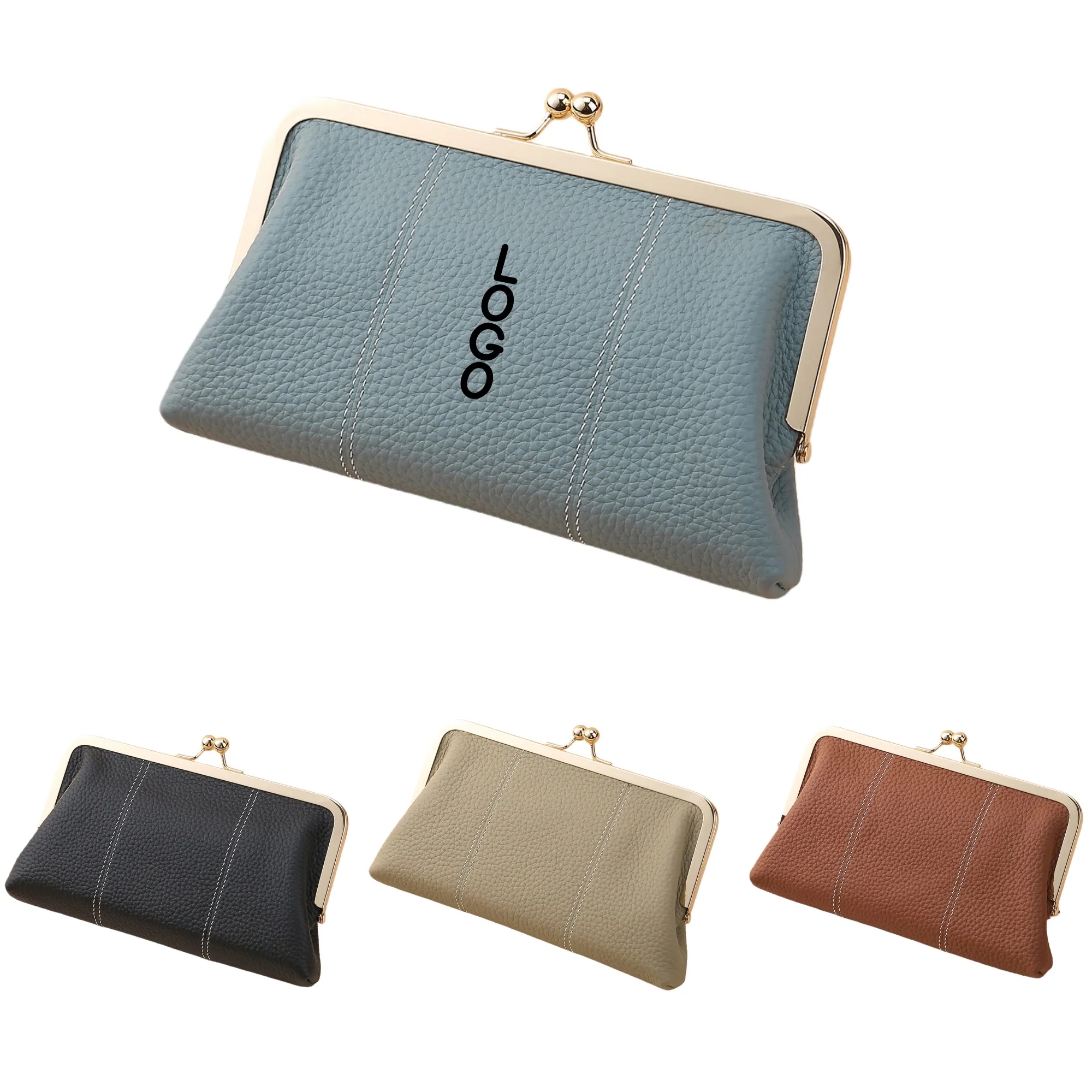 Leather Womens Clutch Purse