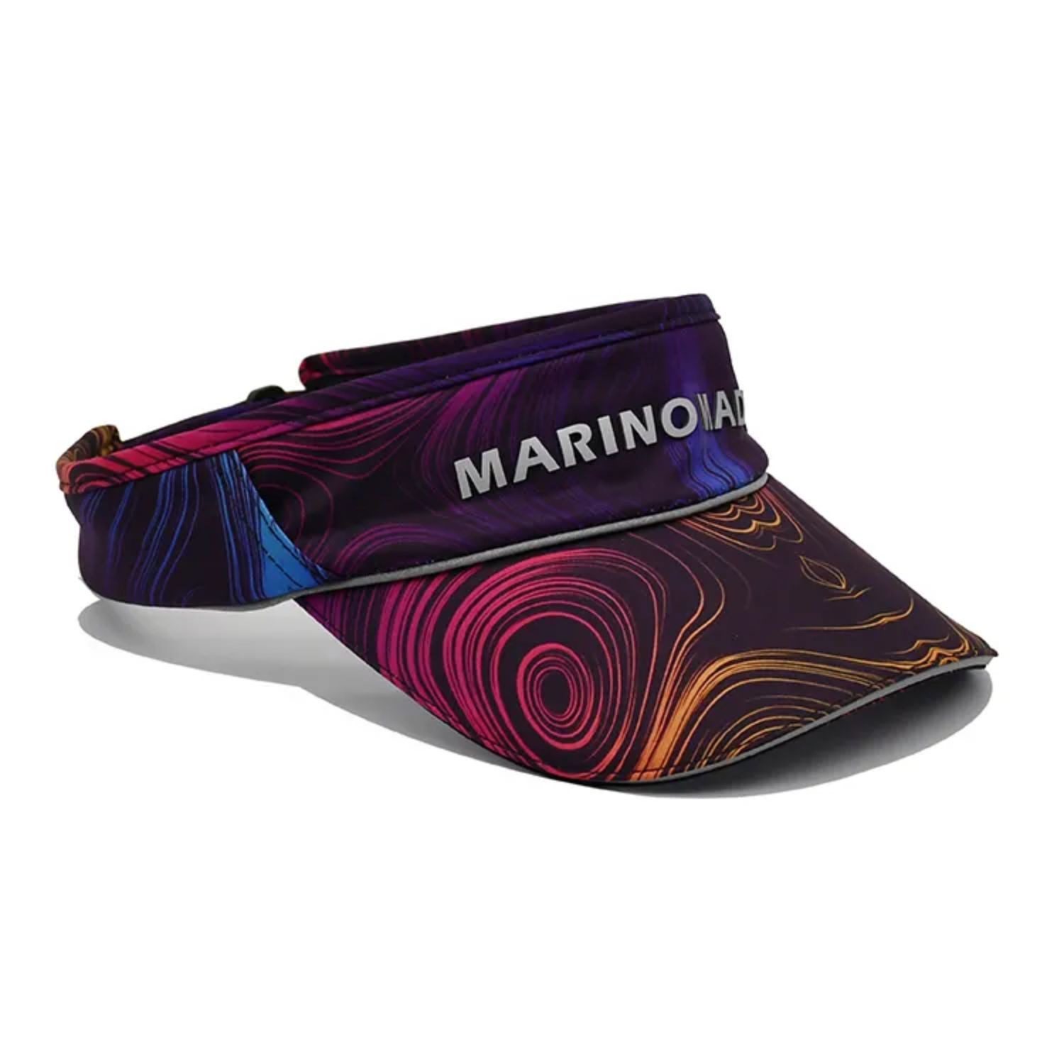 Sublimation Poly Twill Sun Visor W/ Sandwich Bill, Hook & Loop Closure 8