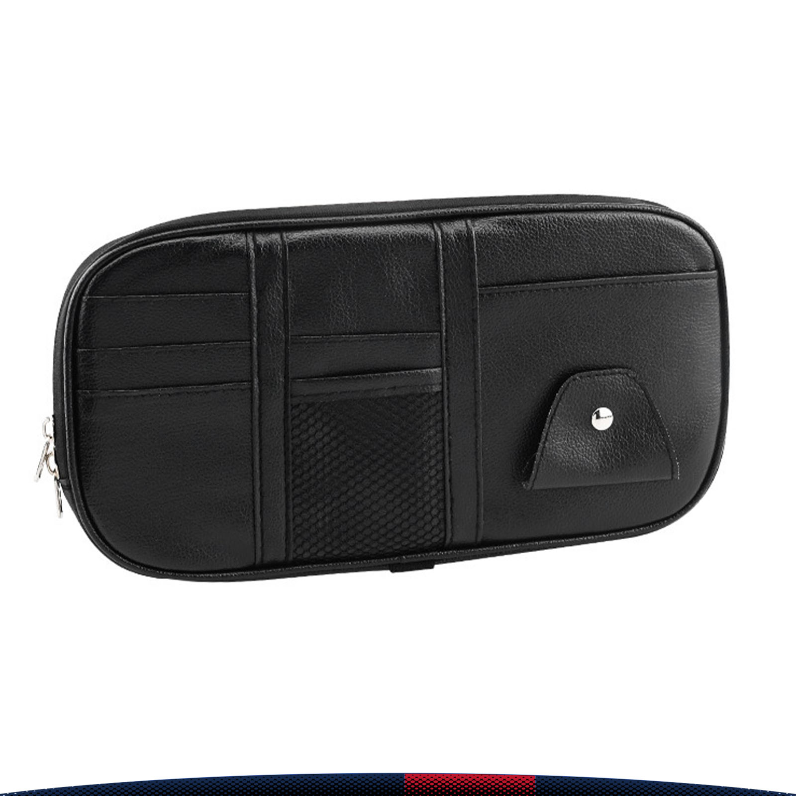 Lomi PU Leather Car Glasses Organizer 2