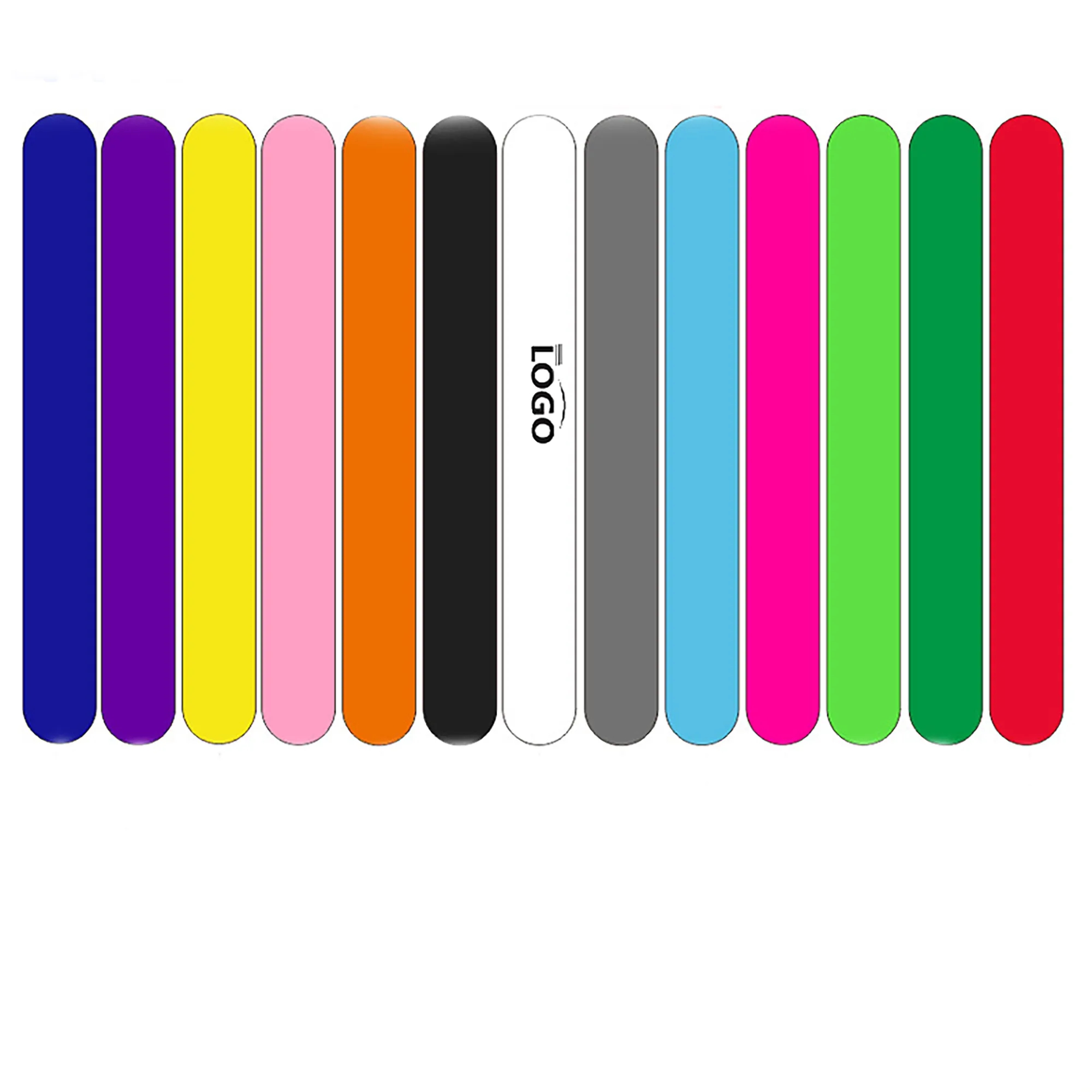 Silicone Slap Bracelet MOQ 100PCS 7