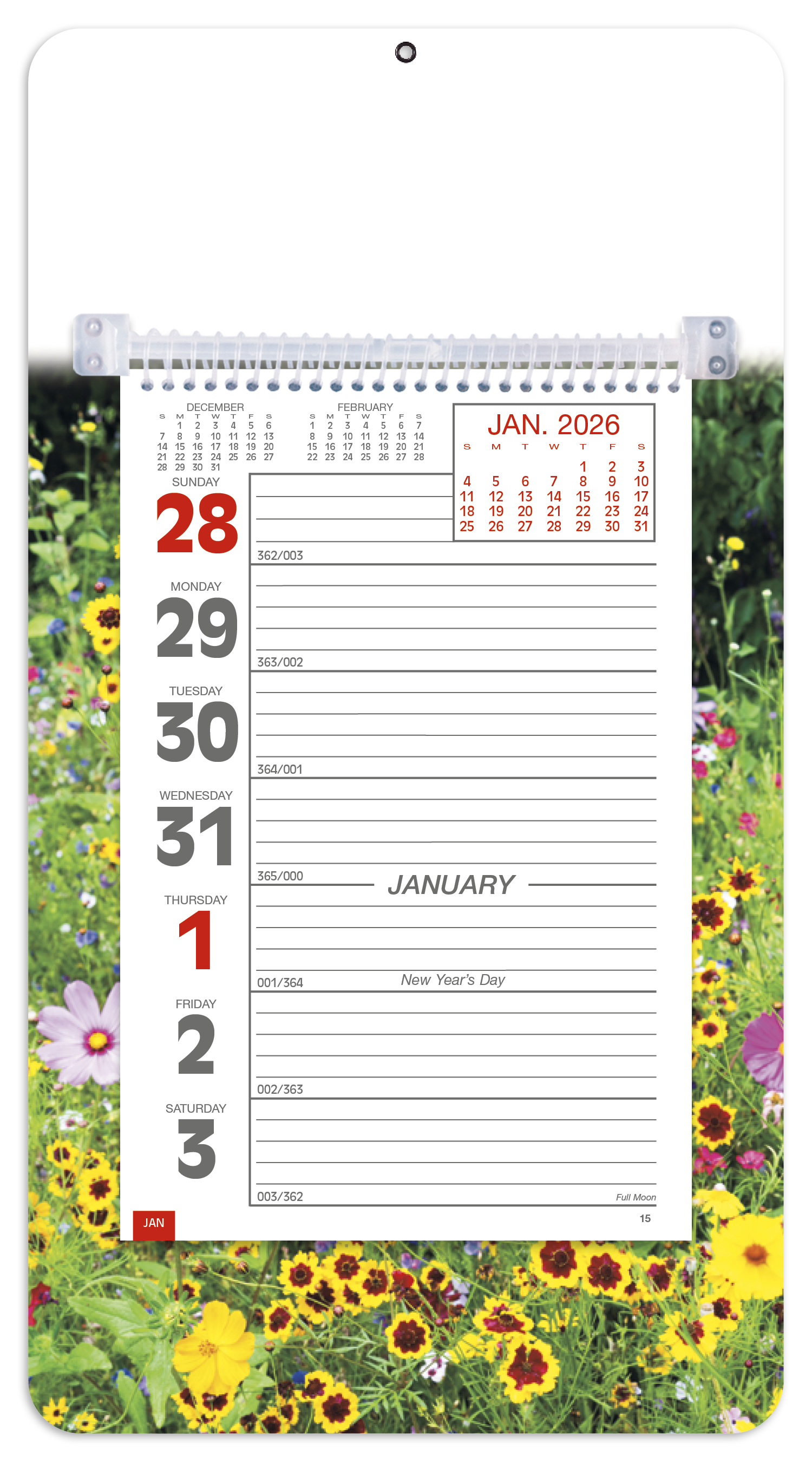 Triumph® Calendars Full-Color Weekly Memo Calendar 23