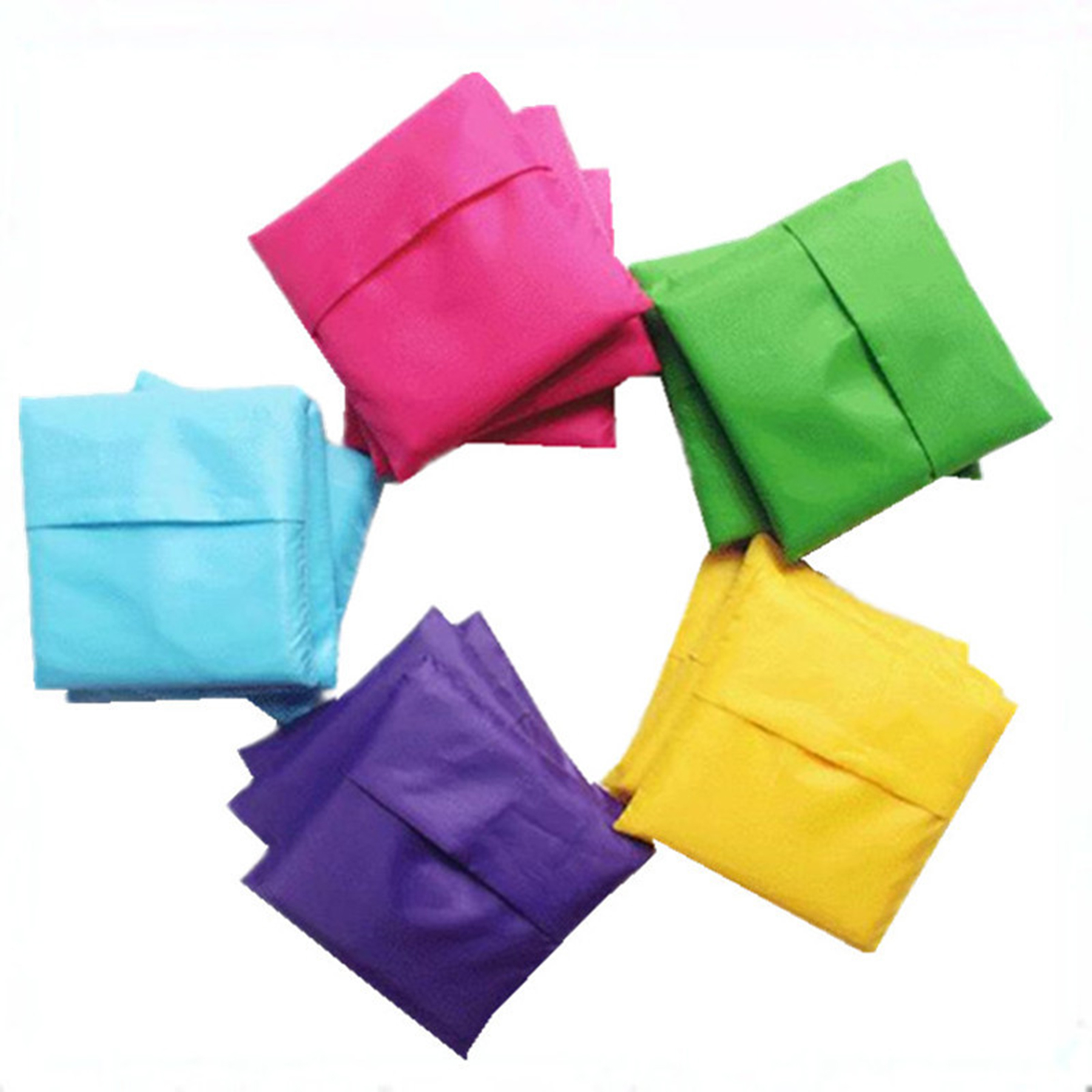 Foldable Grocery Shopping Tote Bag With Pouch 2
