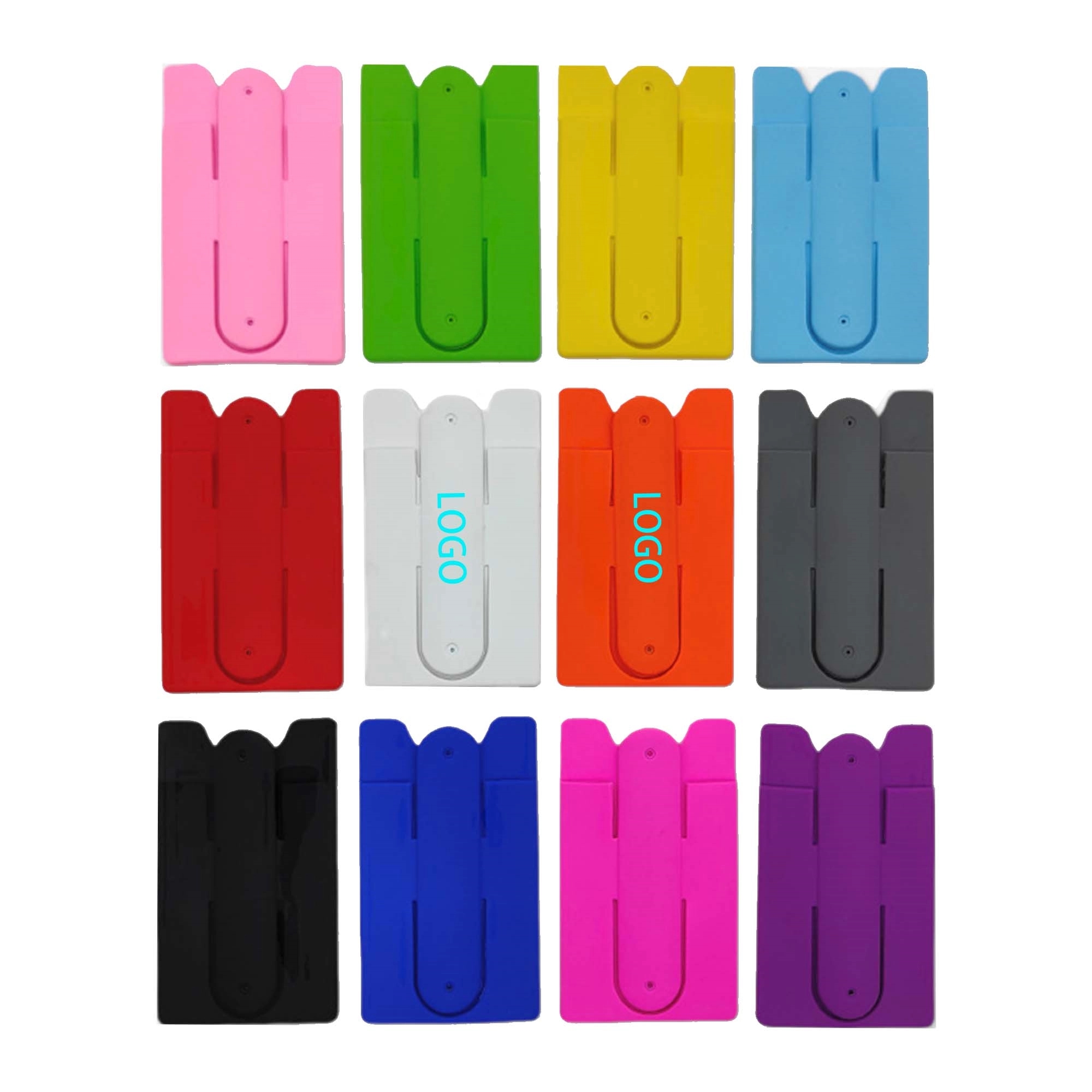 Mobile Phone Bracket Silicone Card Sleeve