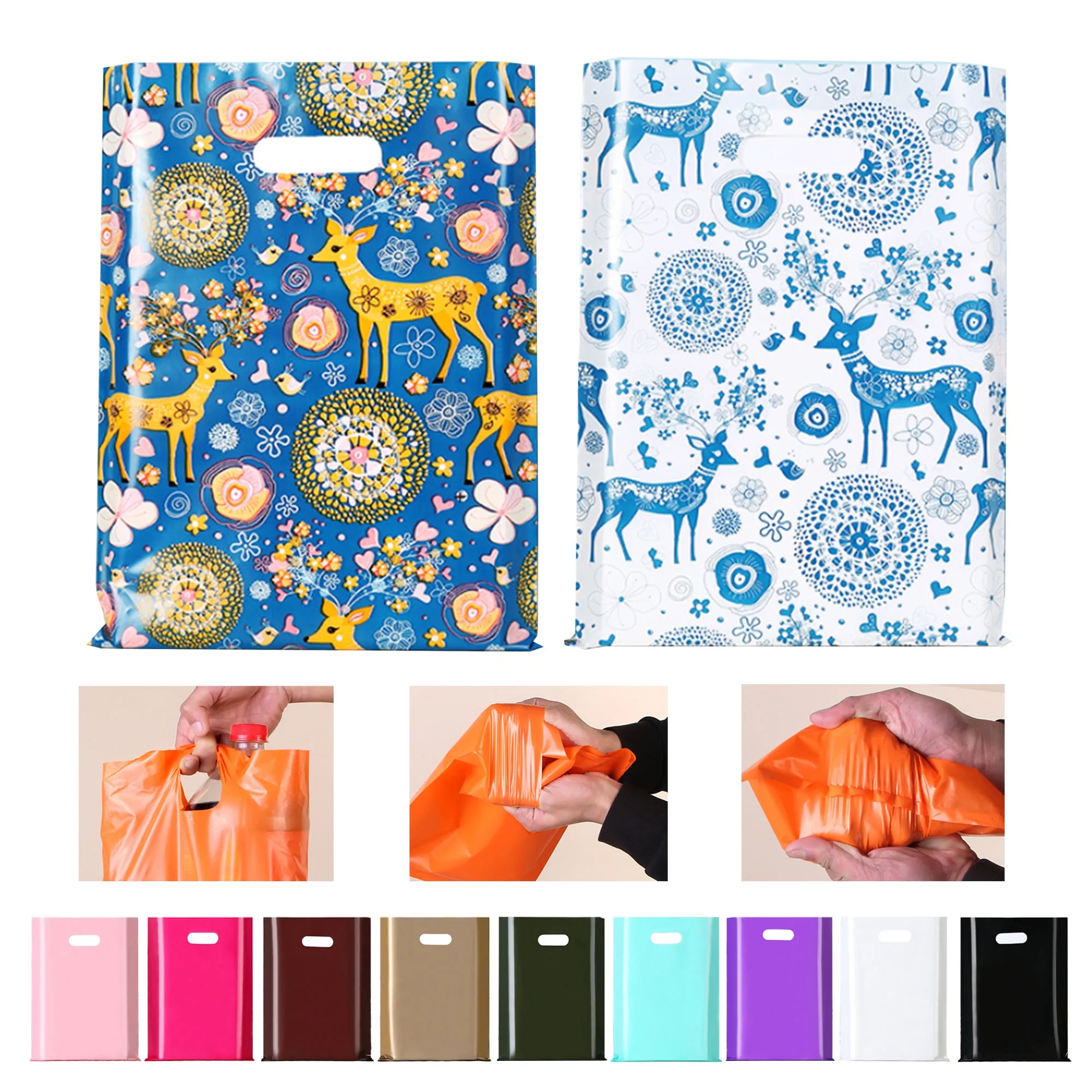 Plastic DieCut Handle Shopping Bag 2
