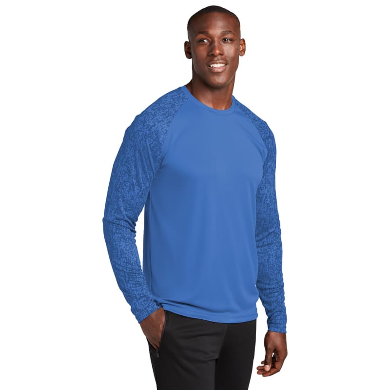 Sport-Tek Long Sleeve Digi Camo Tee. 13