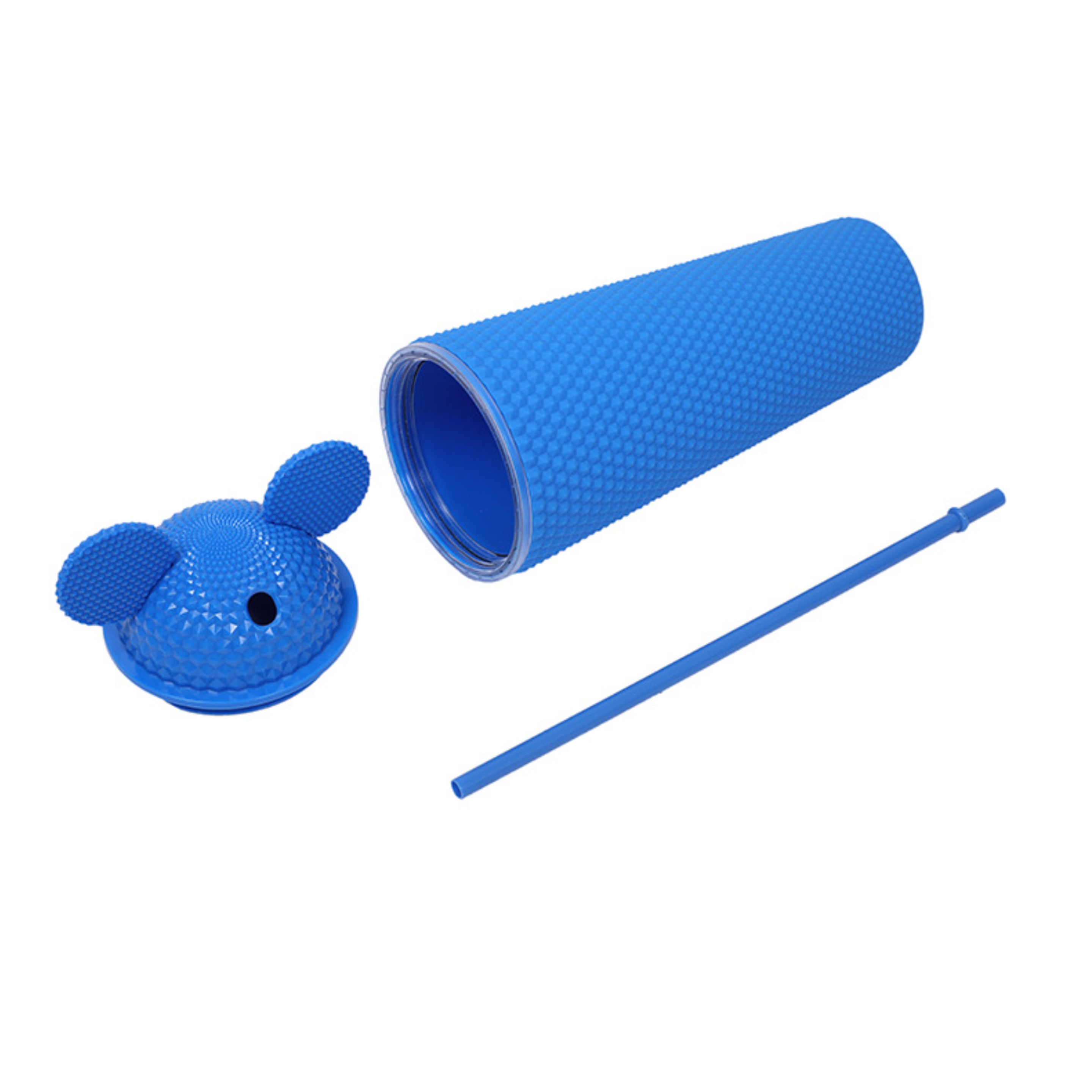24oz Plastic Tumbler with Straw and Lid (direct import) 3