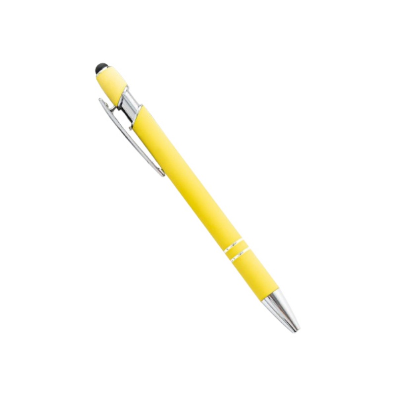 Soft-Touch Pen w/ Stylus 19