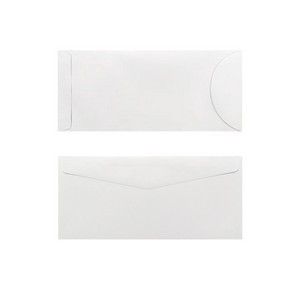 Elegant Pure White Envelope 10
