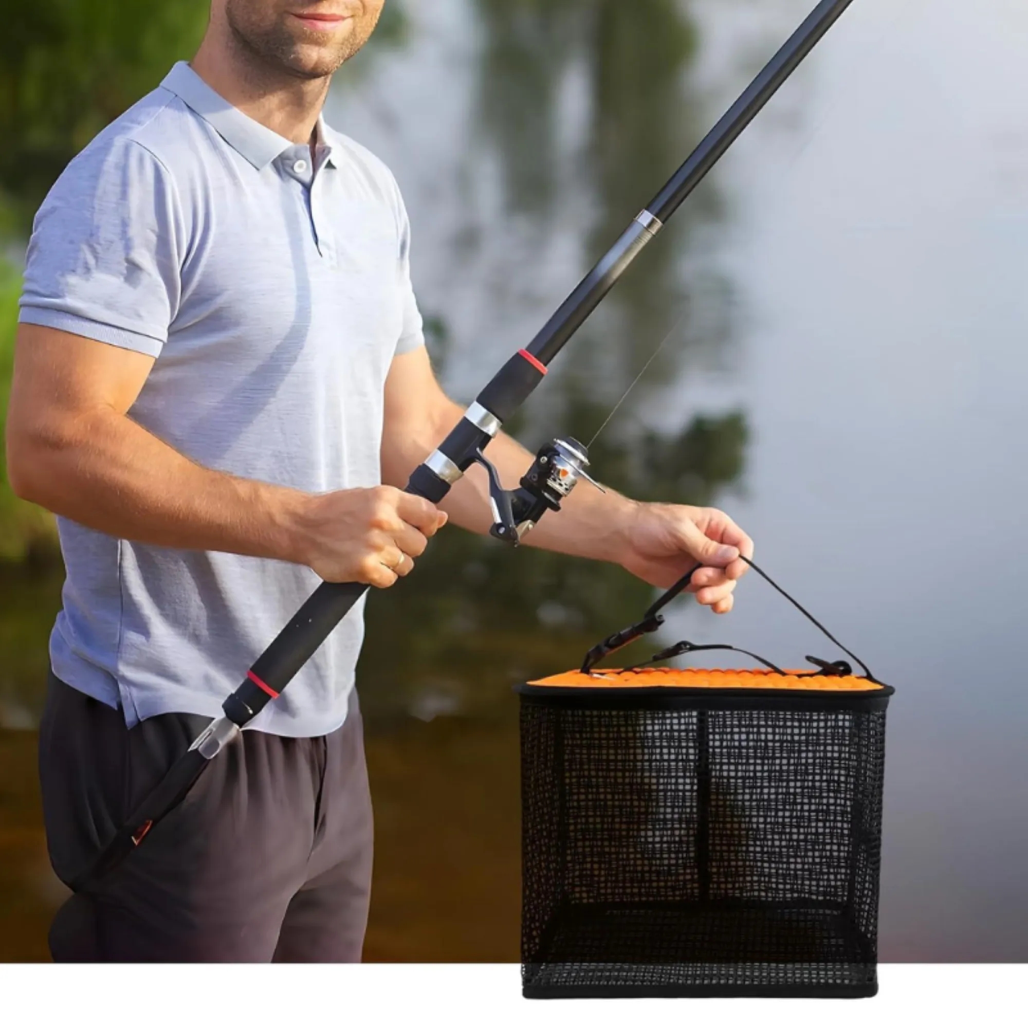 Portable Quick-Drying Fishing Net Bag 1