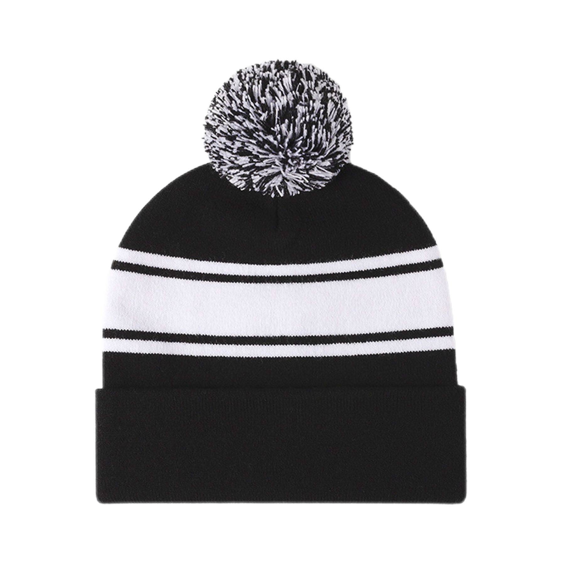 Winter Pompom Beanie Hat 4