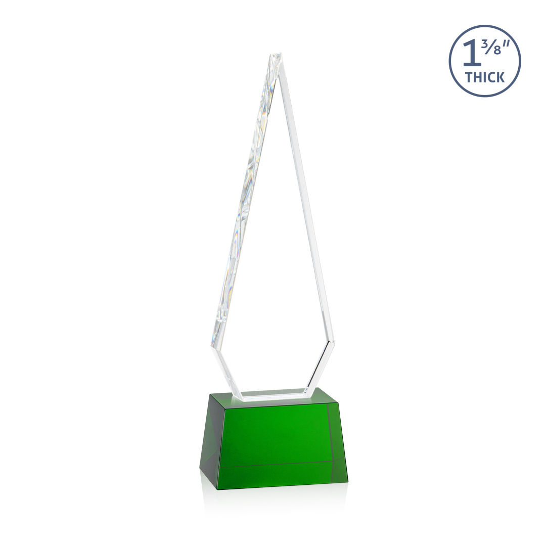 Springfield VividPrint™ Award on Robson Base - Green 17