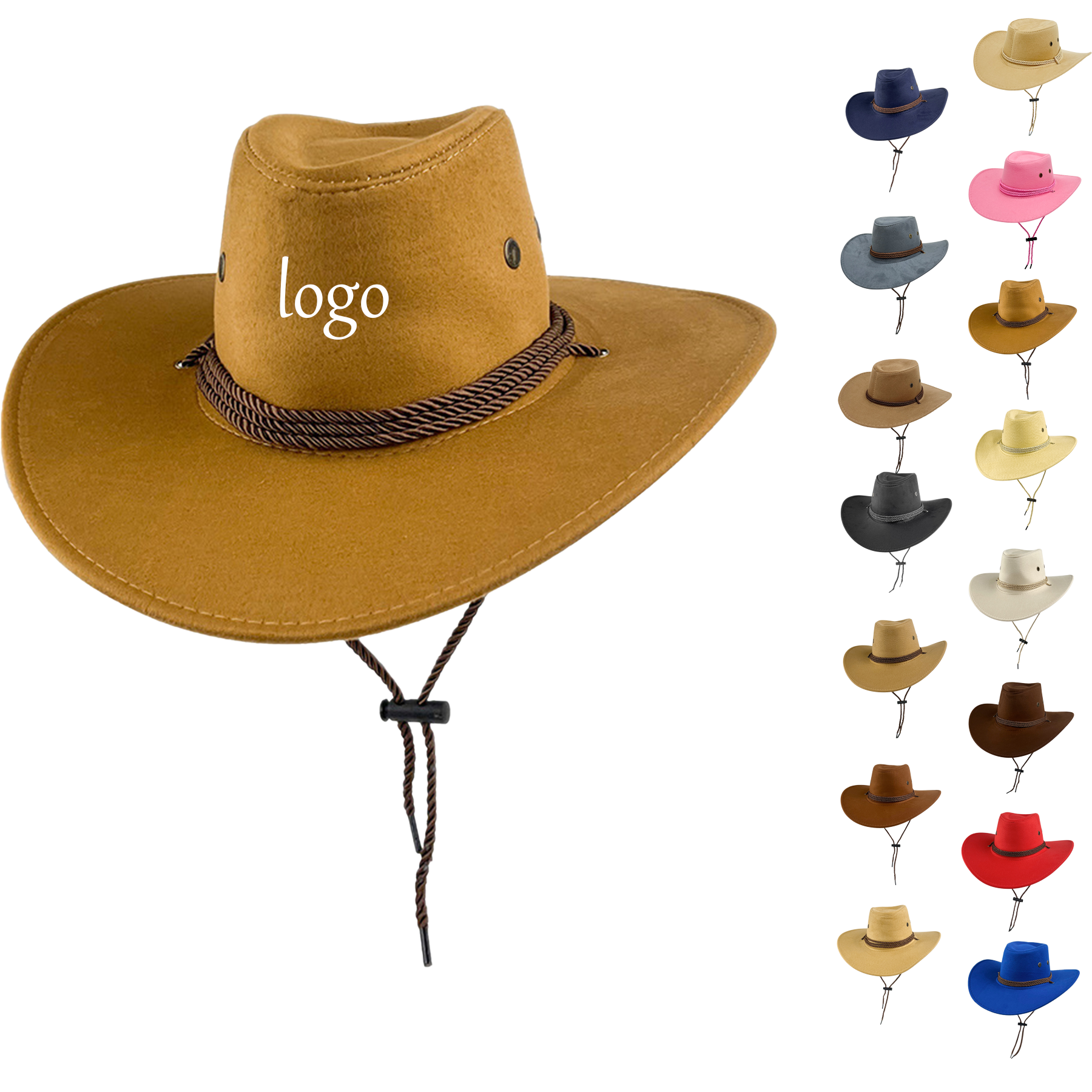 Western Cowboy Fedora Hat 2