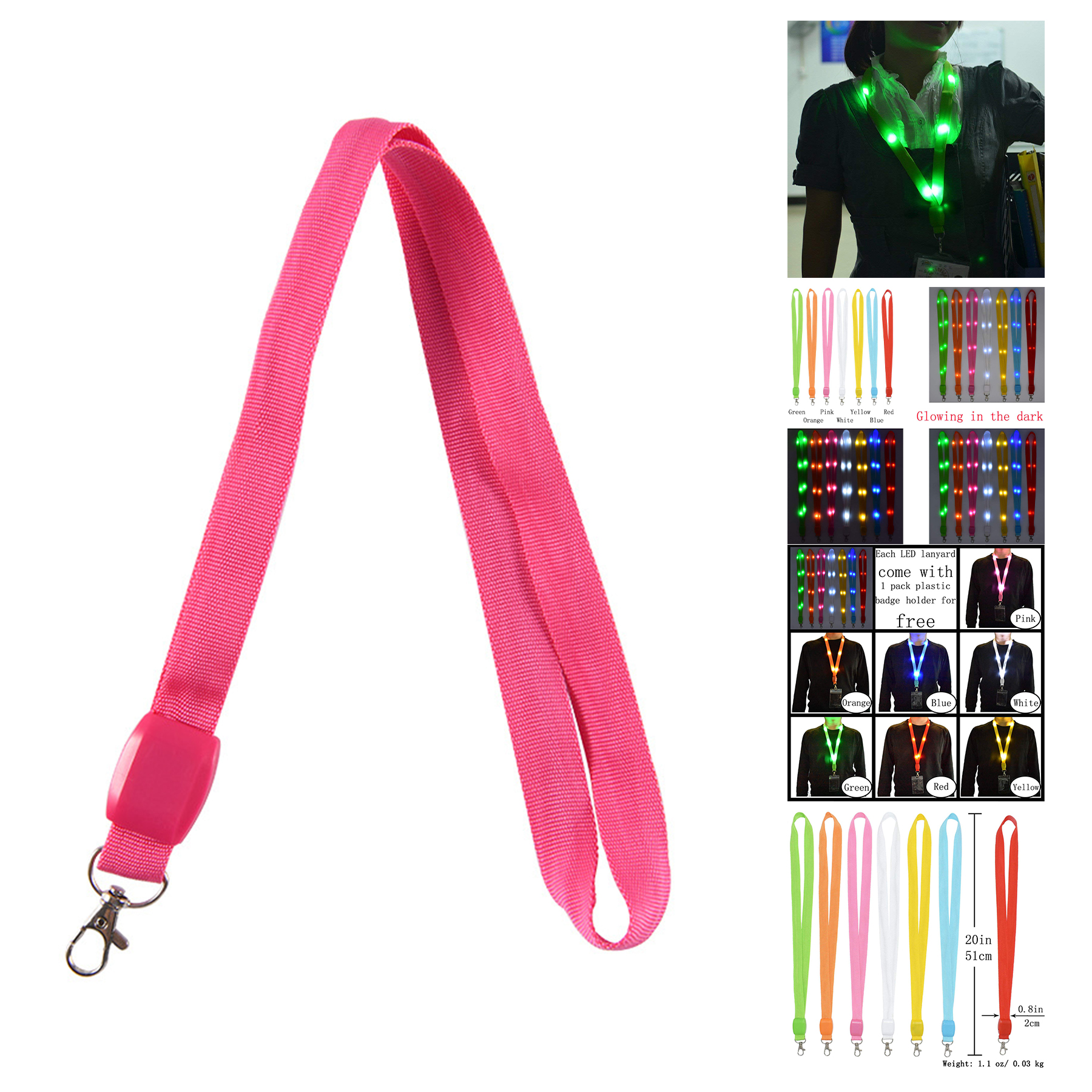 LED Light Up Neck Strap 2