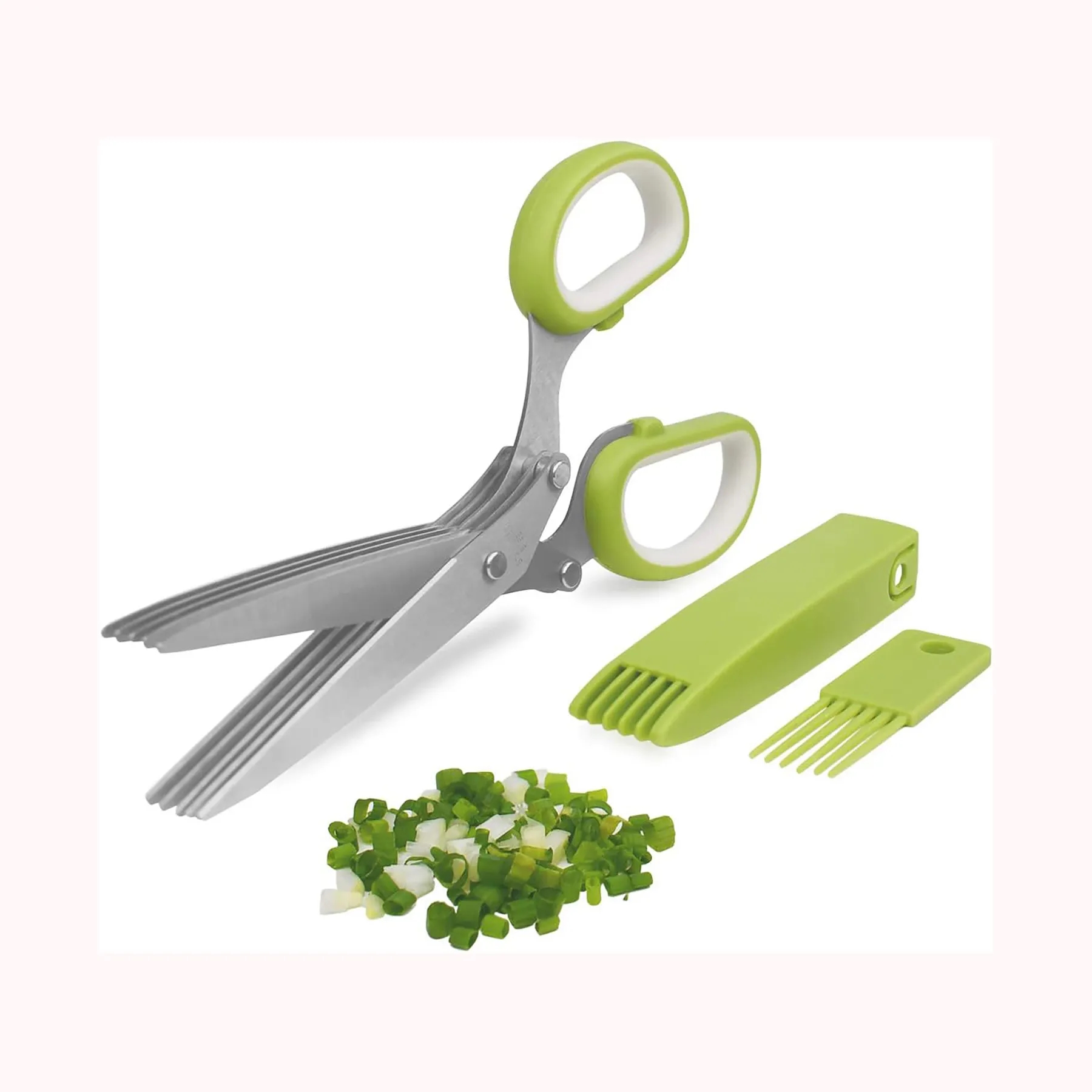5 Blade Kitchen Herb Shears 4