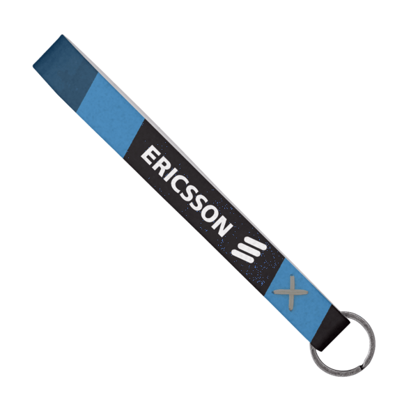 Strickland Dye-Sublimated Felt Wrist Keychain w/ Metal Split Ring 3