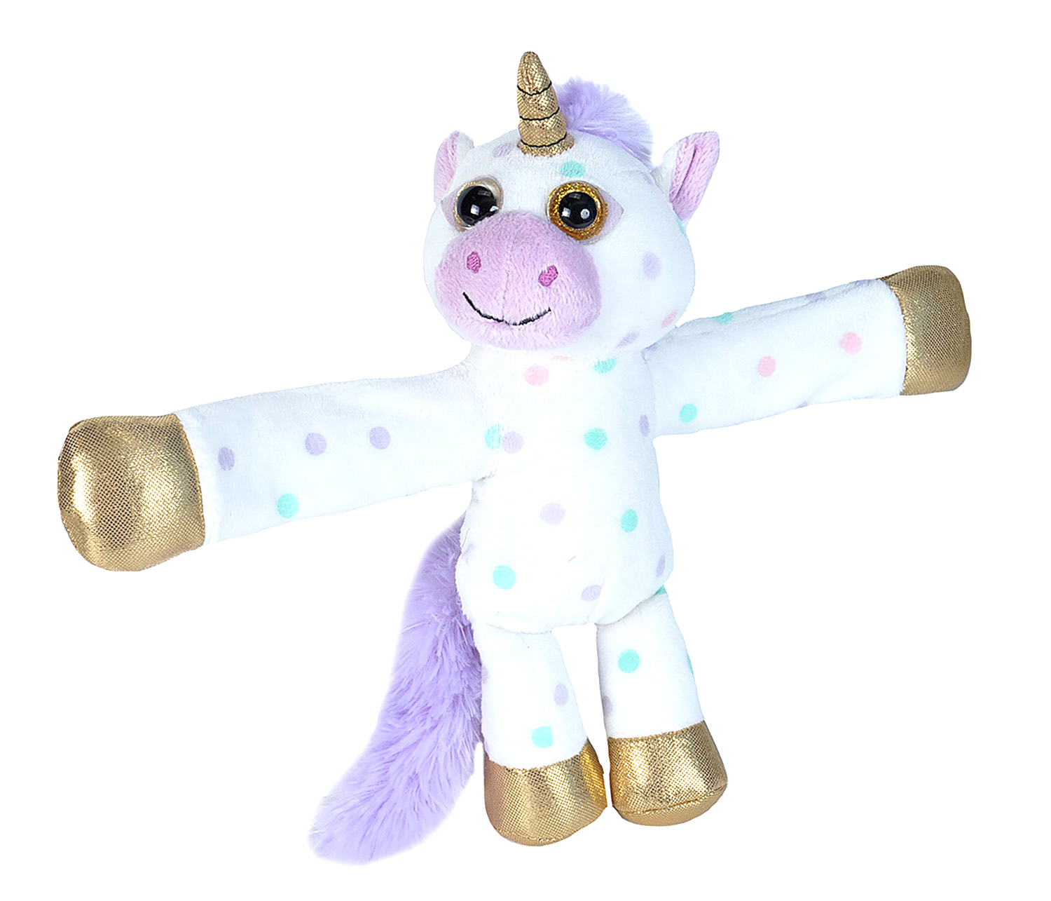 8" Hugger Unicorn Polka Dot 2