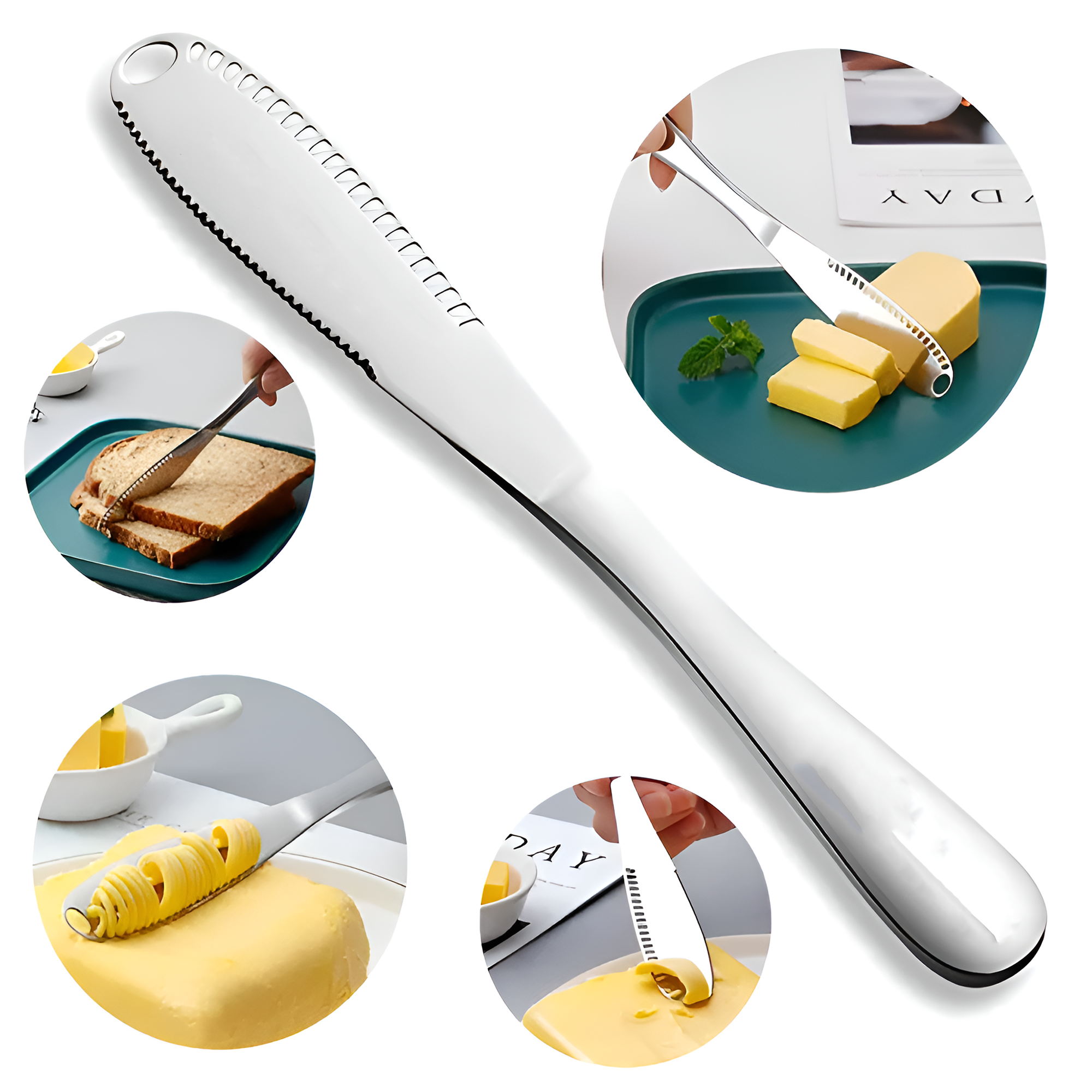 Colored Stainless Steel Butter Knife 2