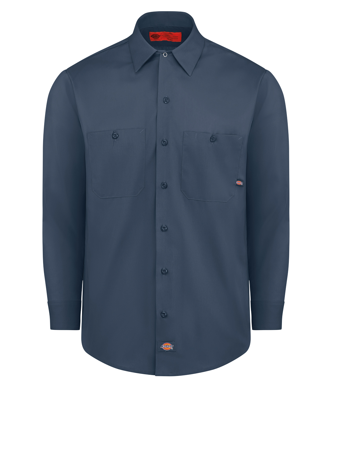 Dickies Shirts - Men's Industrial Long-Sleeve Work Shirt 7